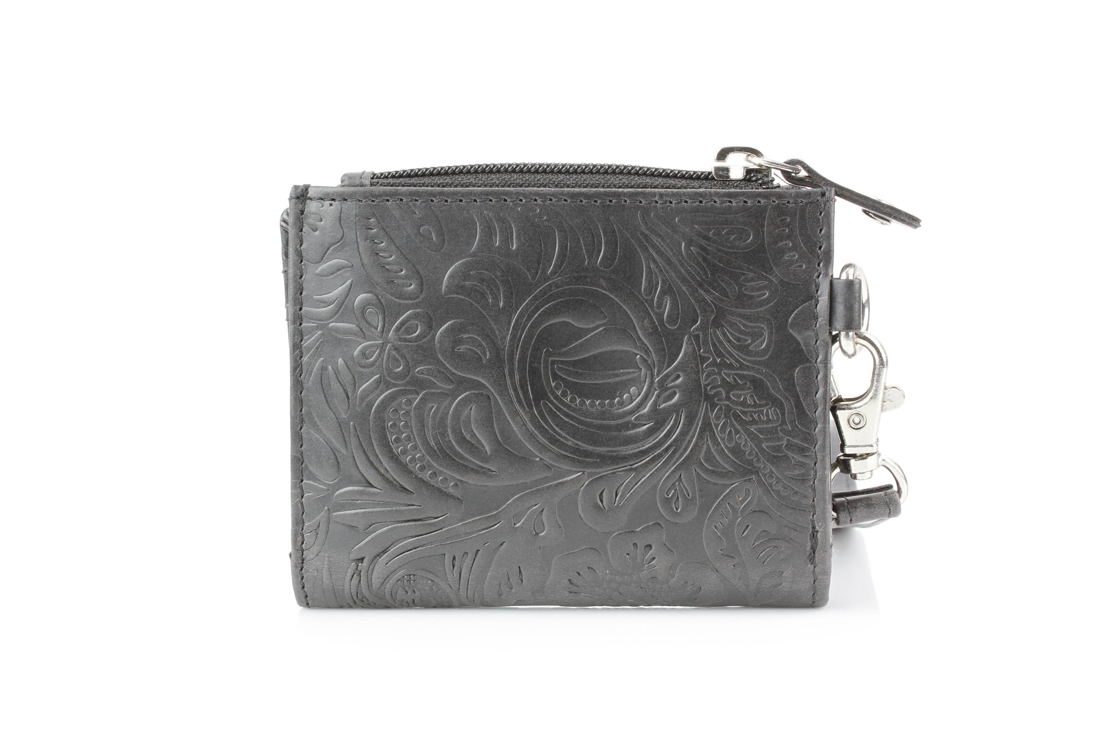 Small Foldover Floral Filigree Wristlet ABSLG 41-26103