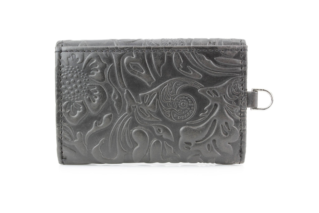 Small Wristlet Floral Filigree Leather ABSLG 41-26102