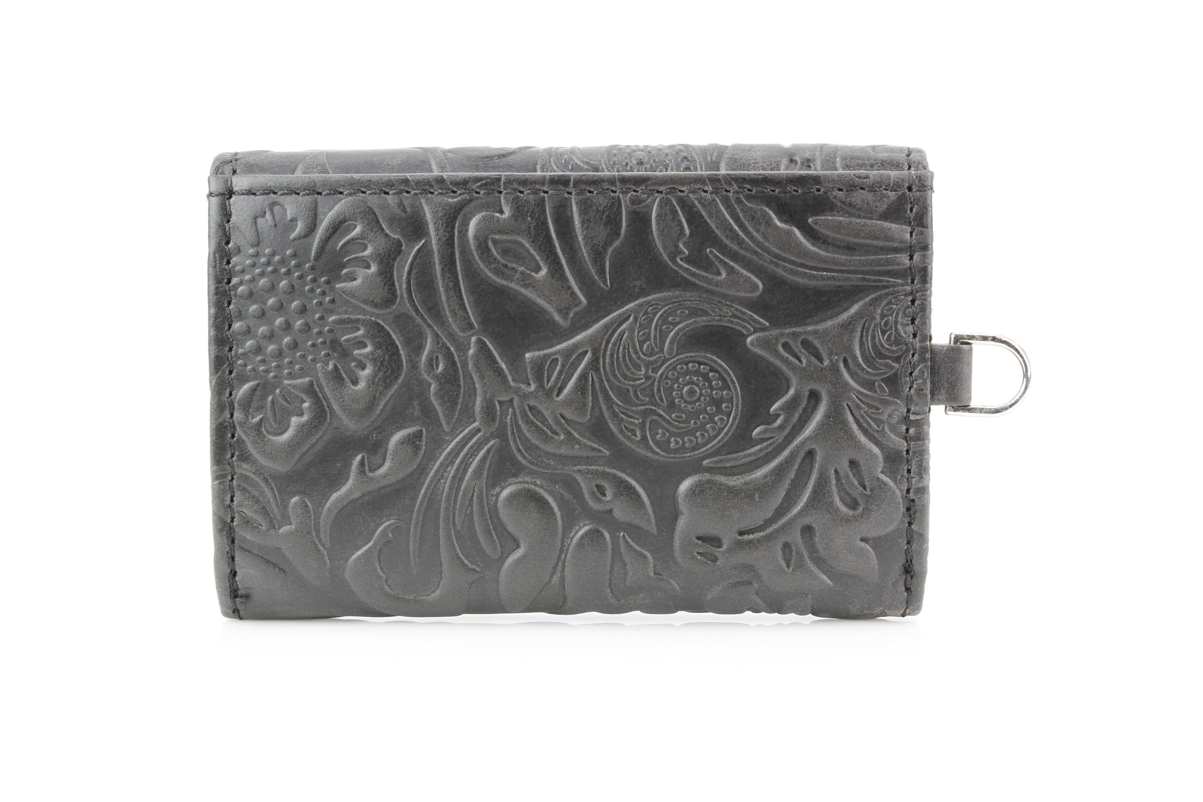 Small Wristlet Floral Filigree Leather ABSLG 41-26102