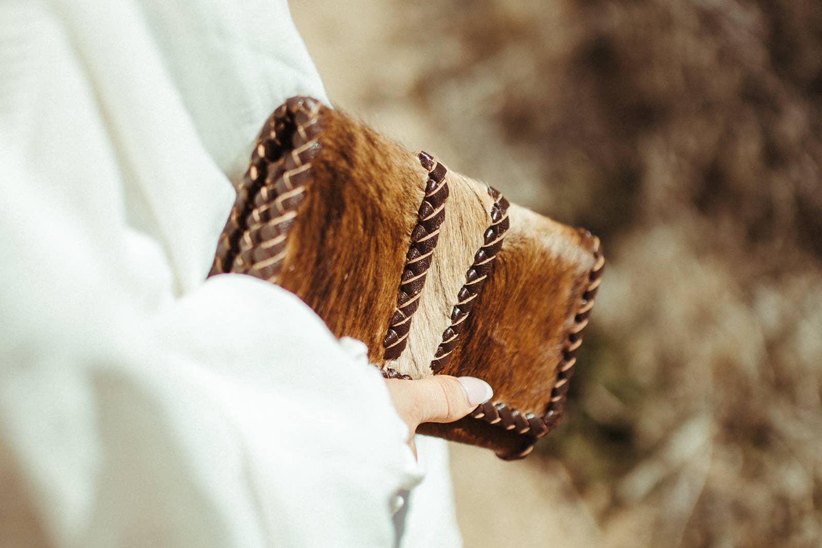 The Louvelle Cowhide Purse a Haute Southern Hyde