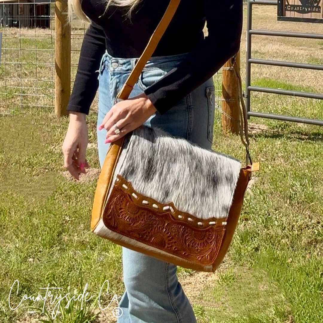 Willow Cowhide Leather Purse