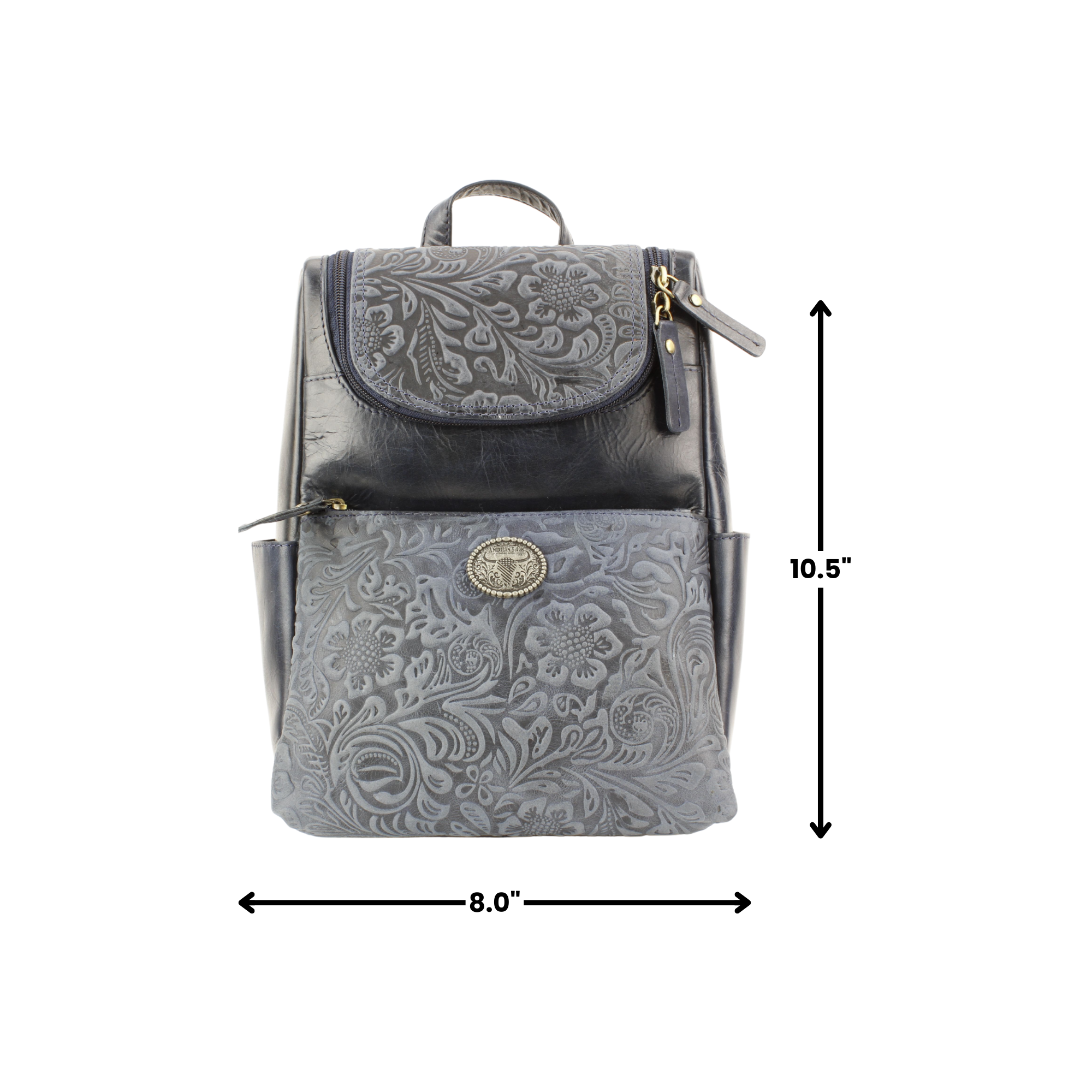 AB Small Zip Sling Backpack Filigree ABHB 41-26104