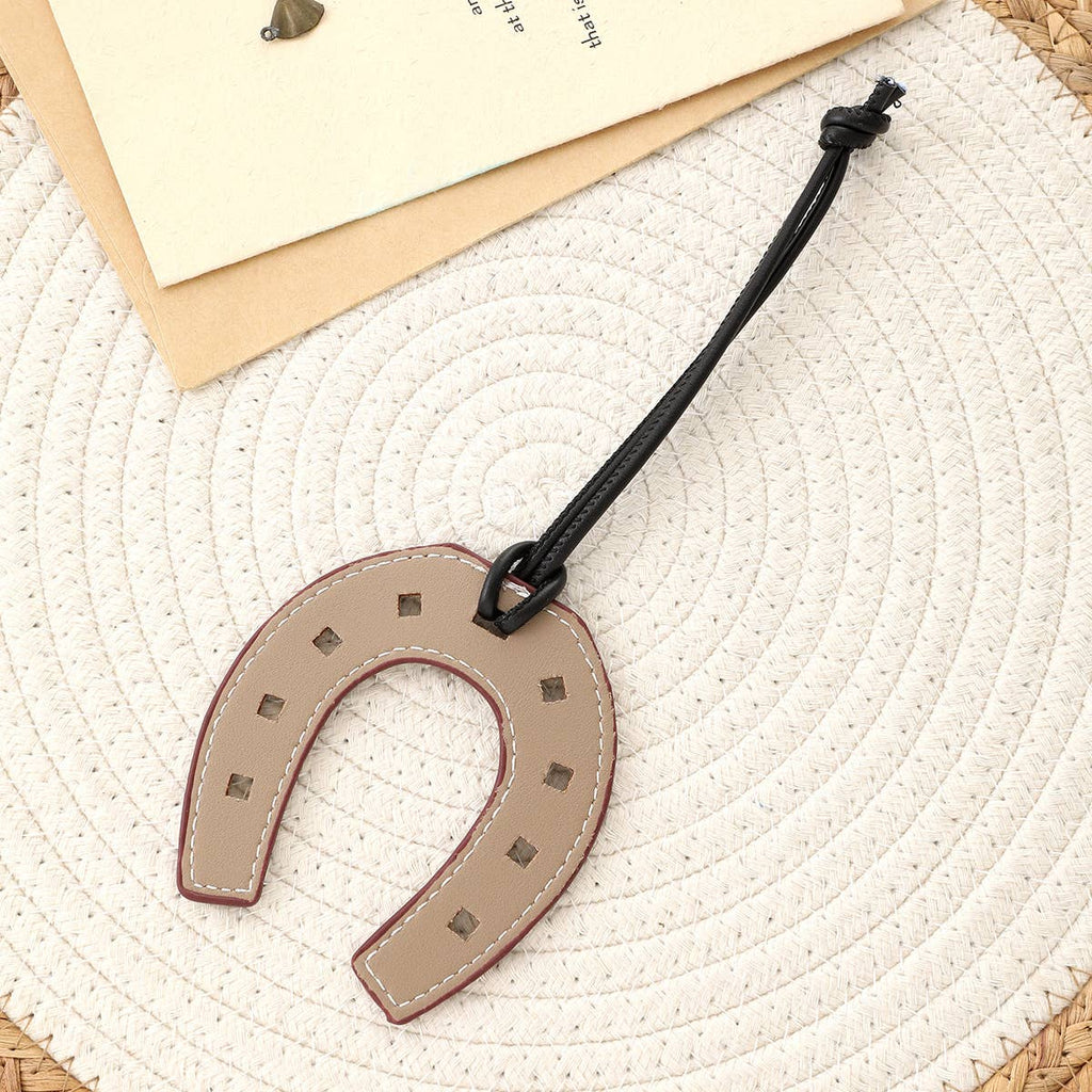 Horseshoe Shaped Bag Pendant Keychain