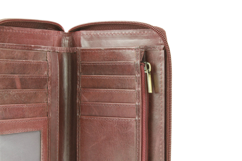 Zip Around Filigree Womens Wallet Clutch ABLW 41-25203