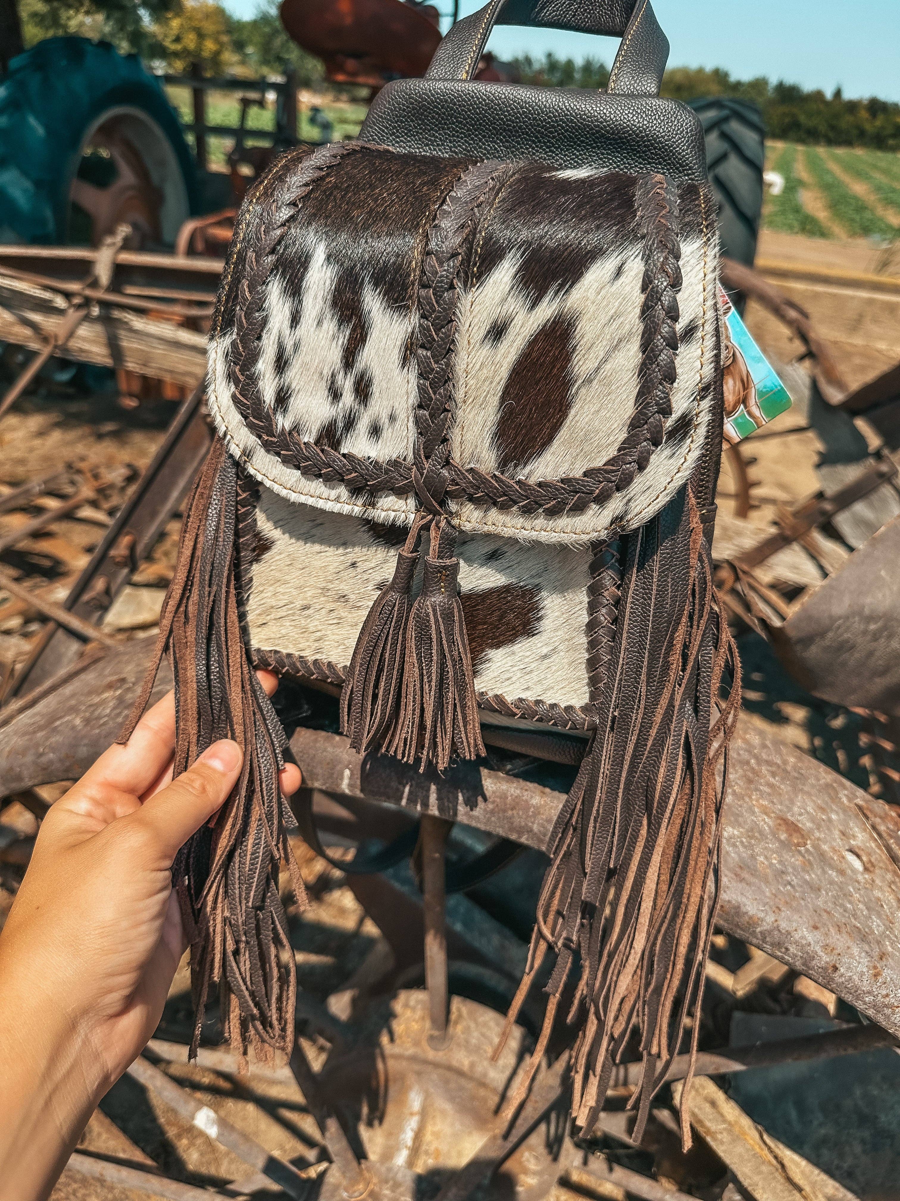 The Jackson Cowhide Backpack