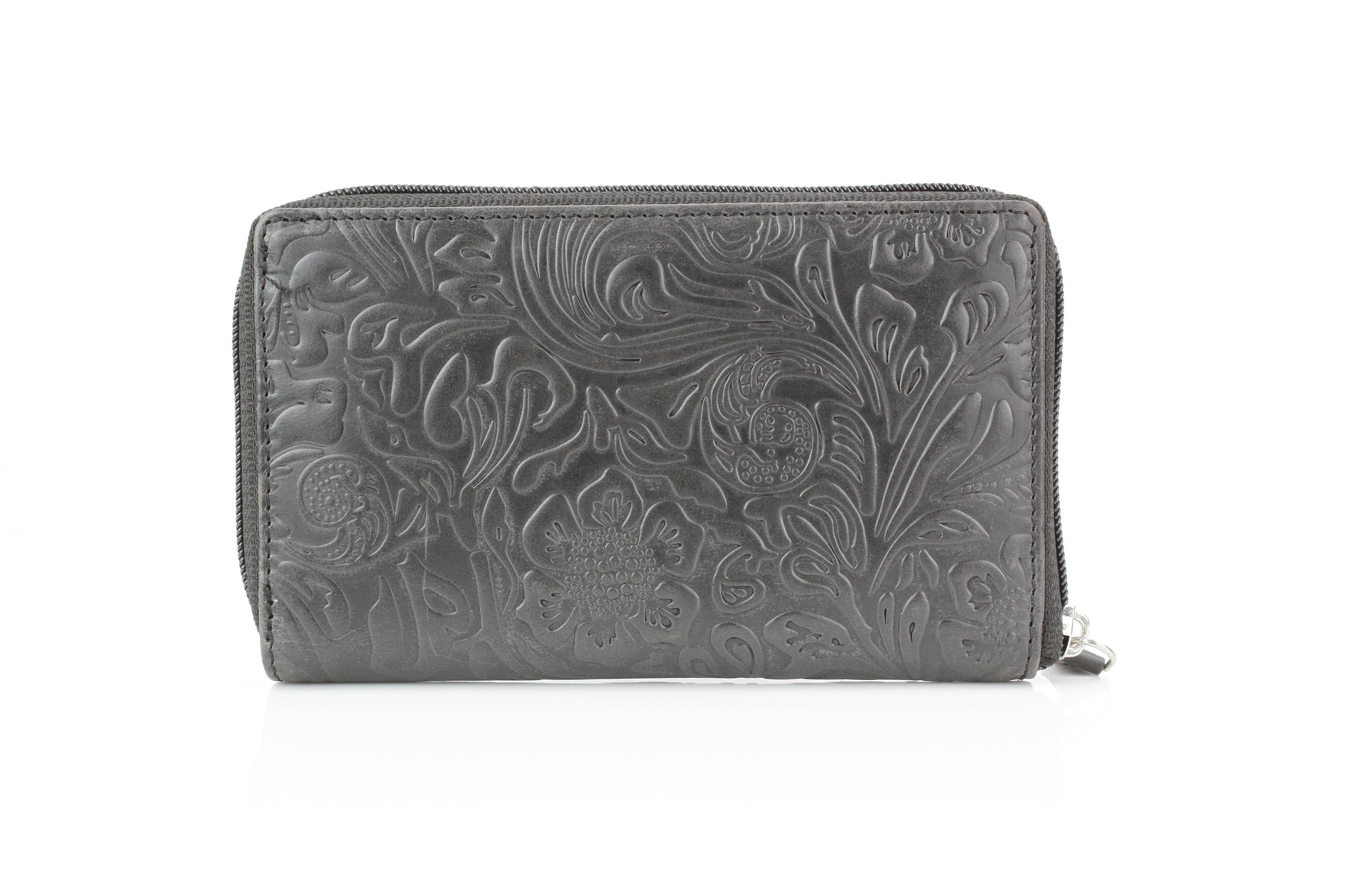 Zip Around Filigree Womens Wallet Clutch ABLW 41-25203