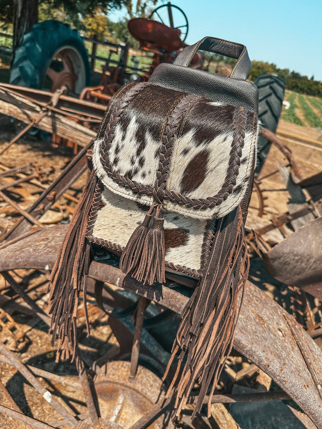 The Jackson Cowhide Backpack