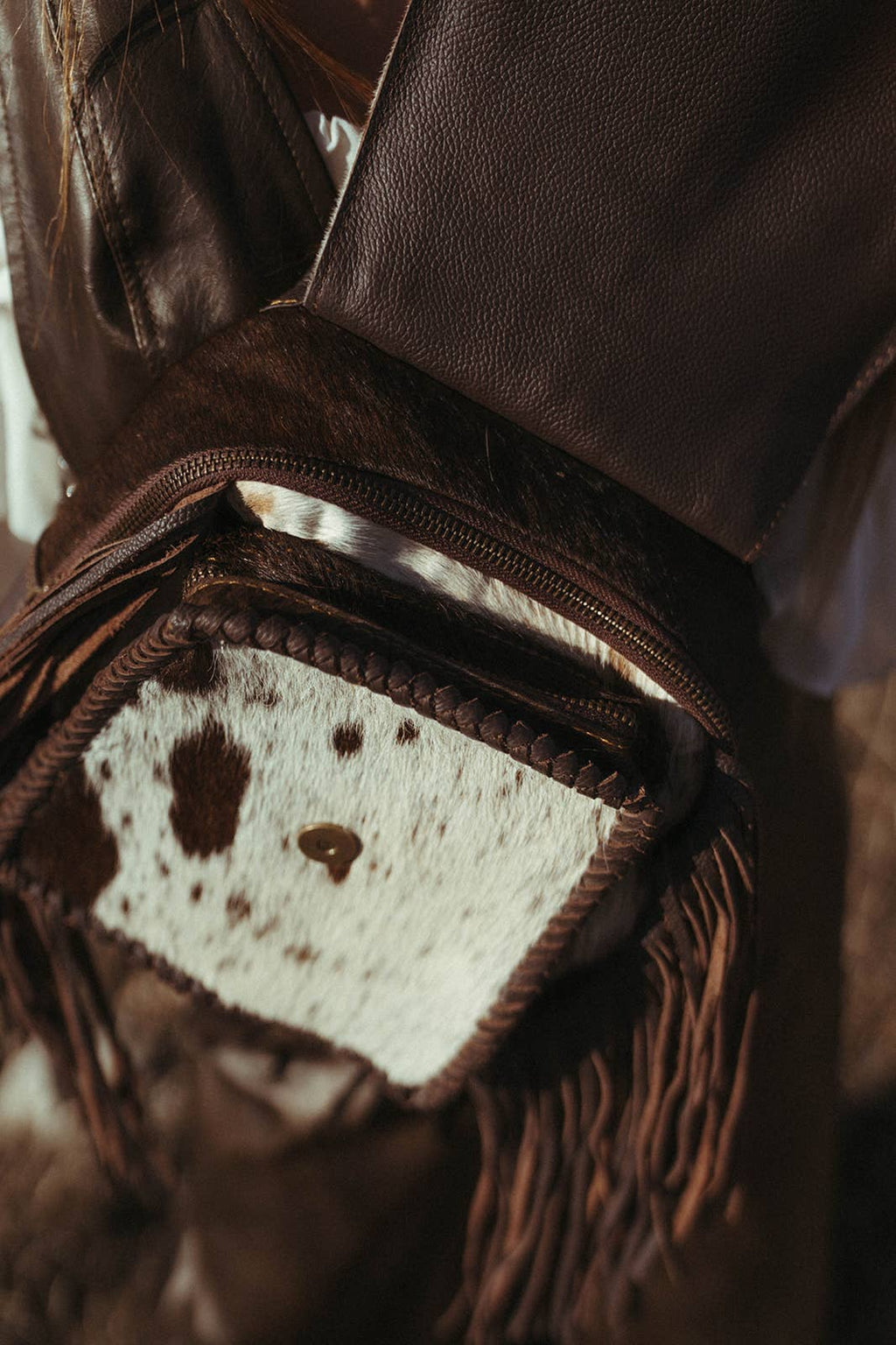 The Jackson Cowhide Backpack