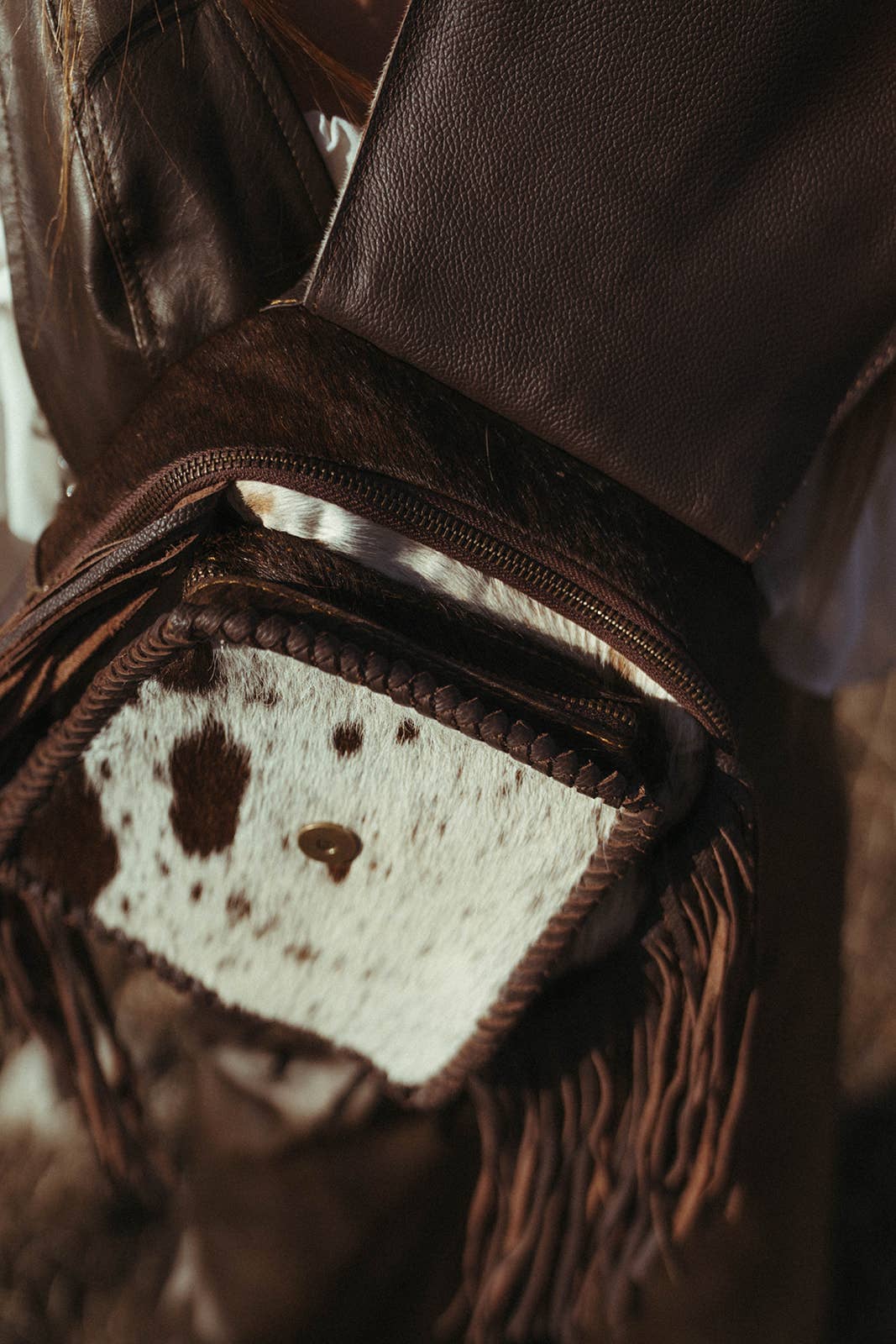 The Jackson Cowhide Backpack