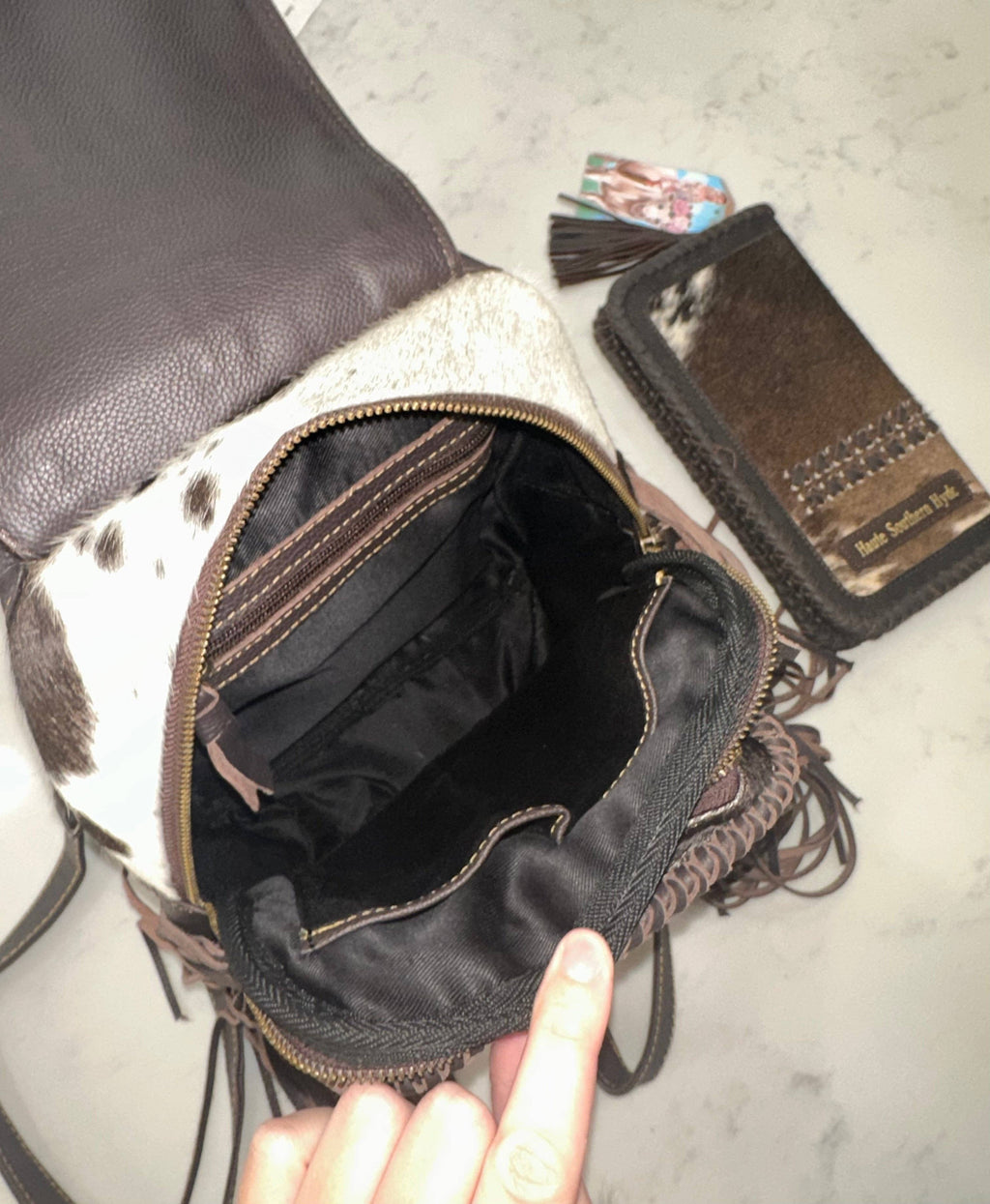 The Jackson Cowhide Backpack