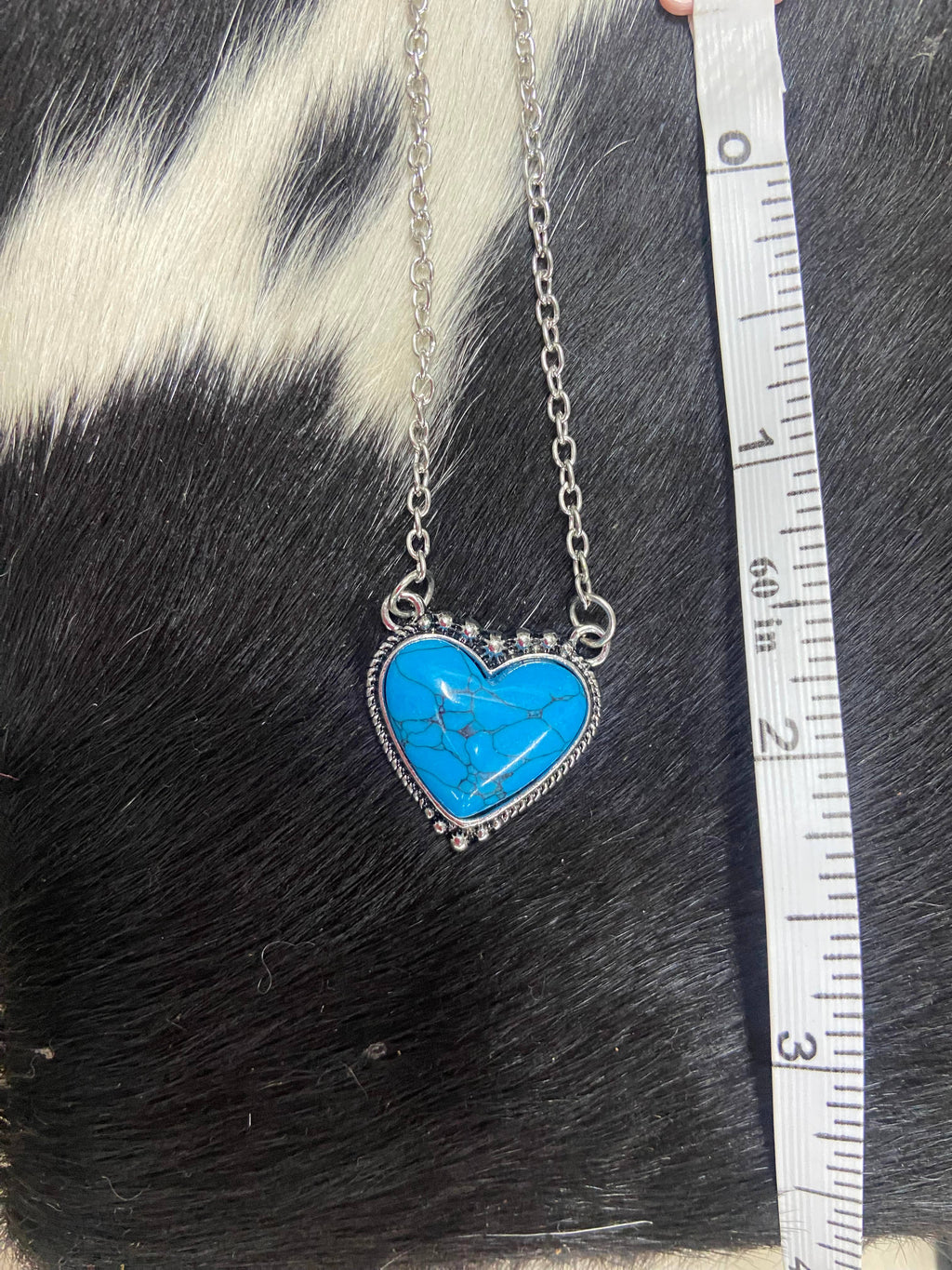 Turquoise Heart Necklace
