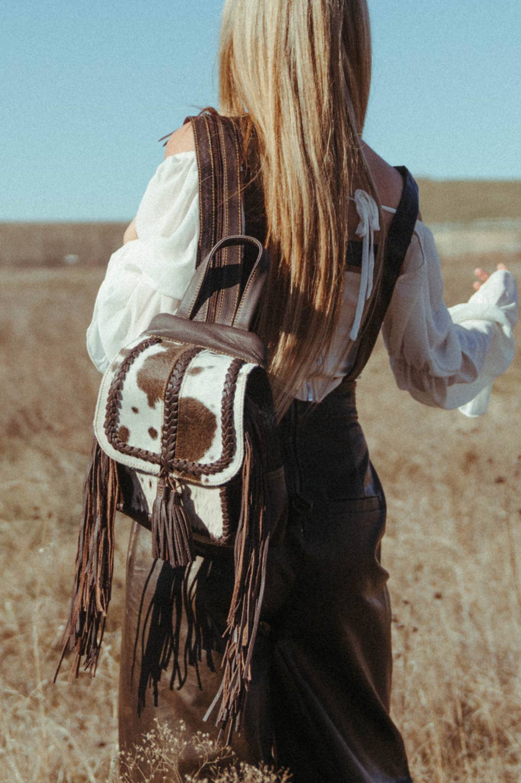 The Jackson Cowhide Backpack