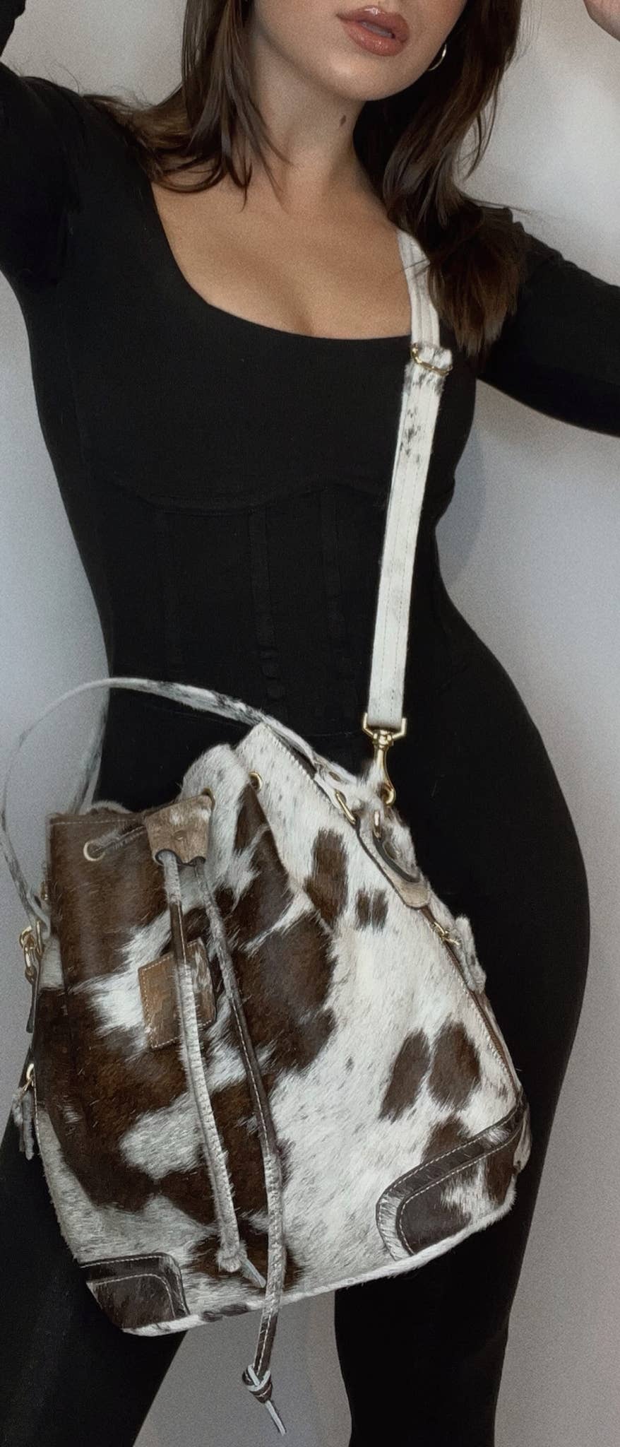 Jessicana Medium Handbag Fur