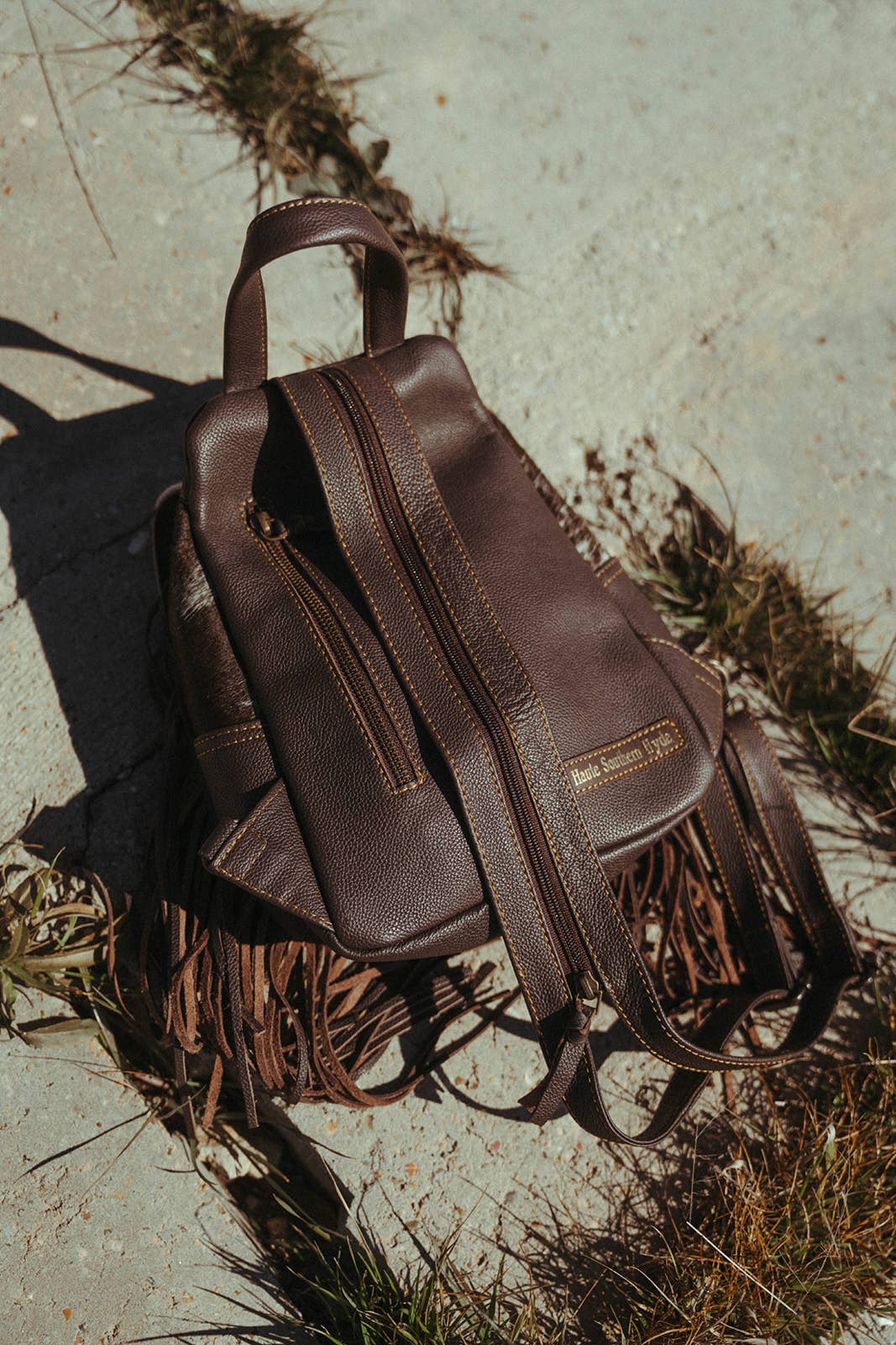 The Jackson Cowhide Backpack