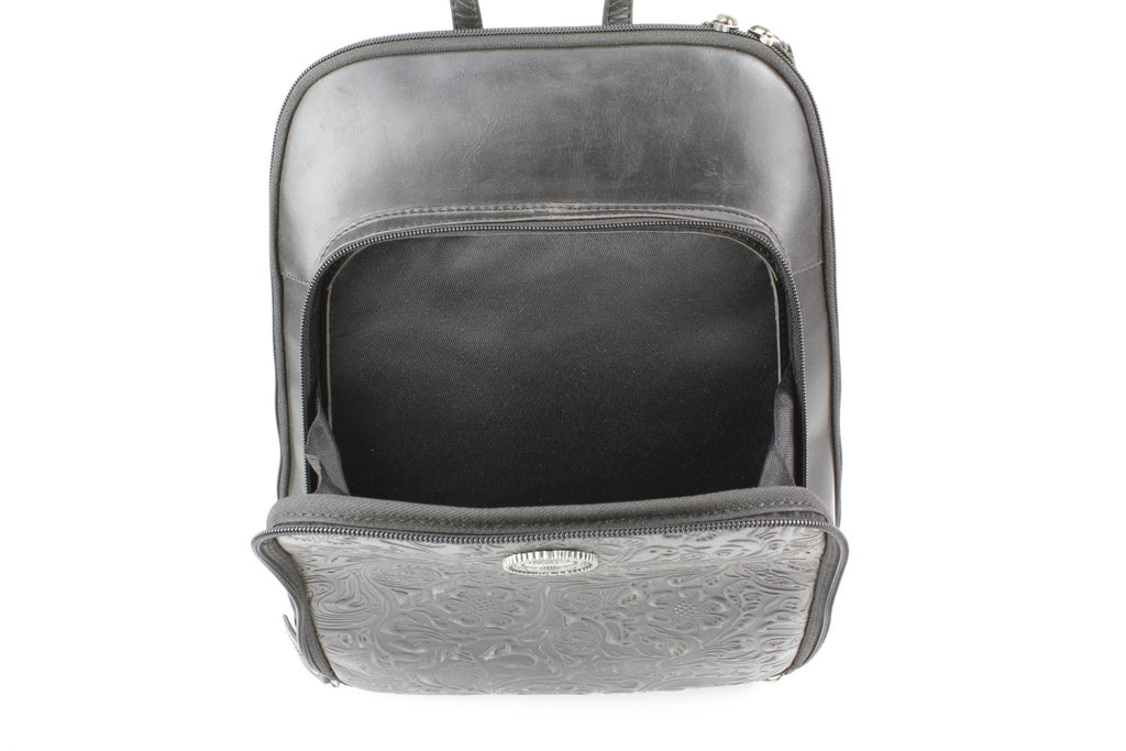 AB Zip Sling Backpack Filigree Front ABHB 41-26103