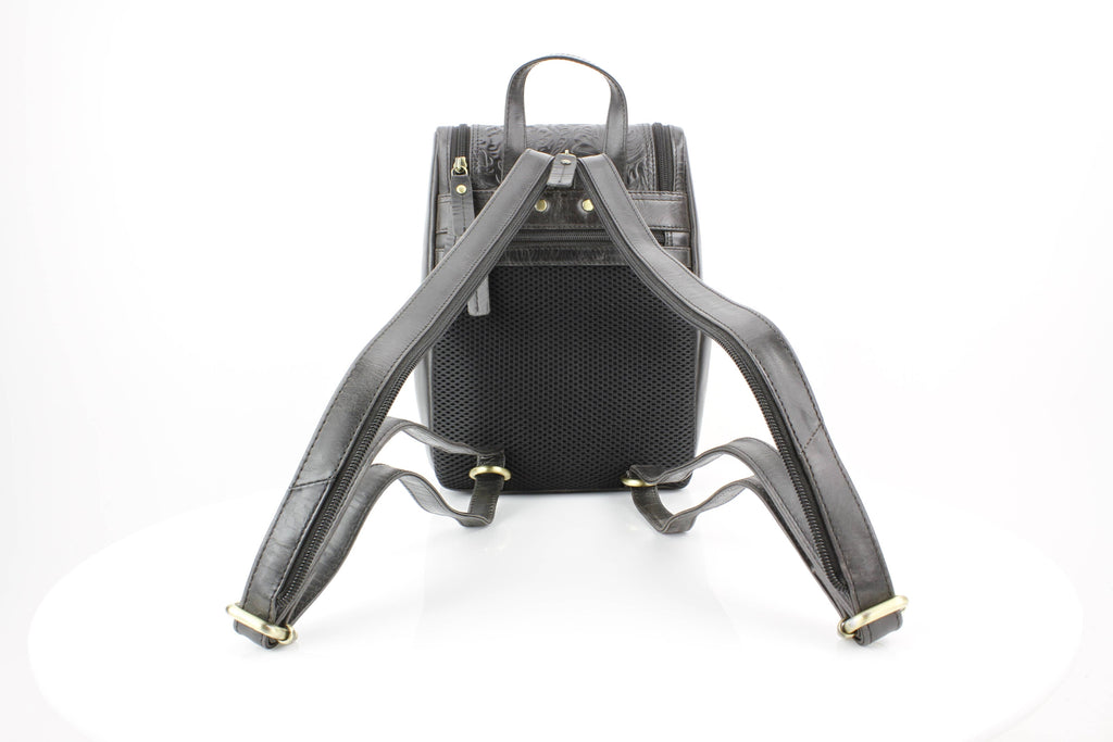 AB Small Zip Sling Backpack Filigree ABHB 41-26104
