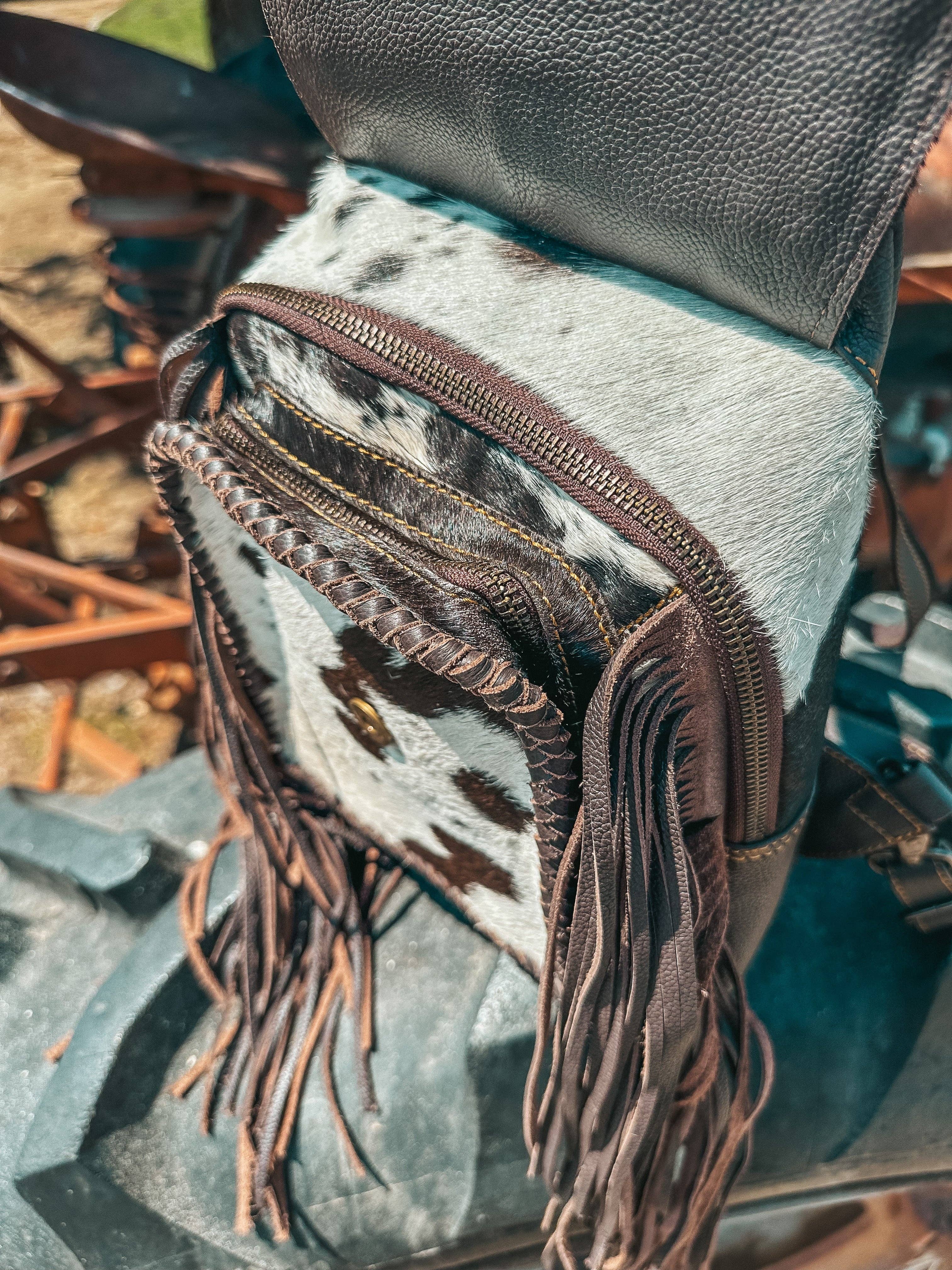 The Jackson Cowhide Backpack