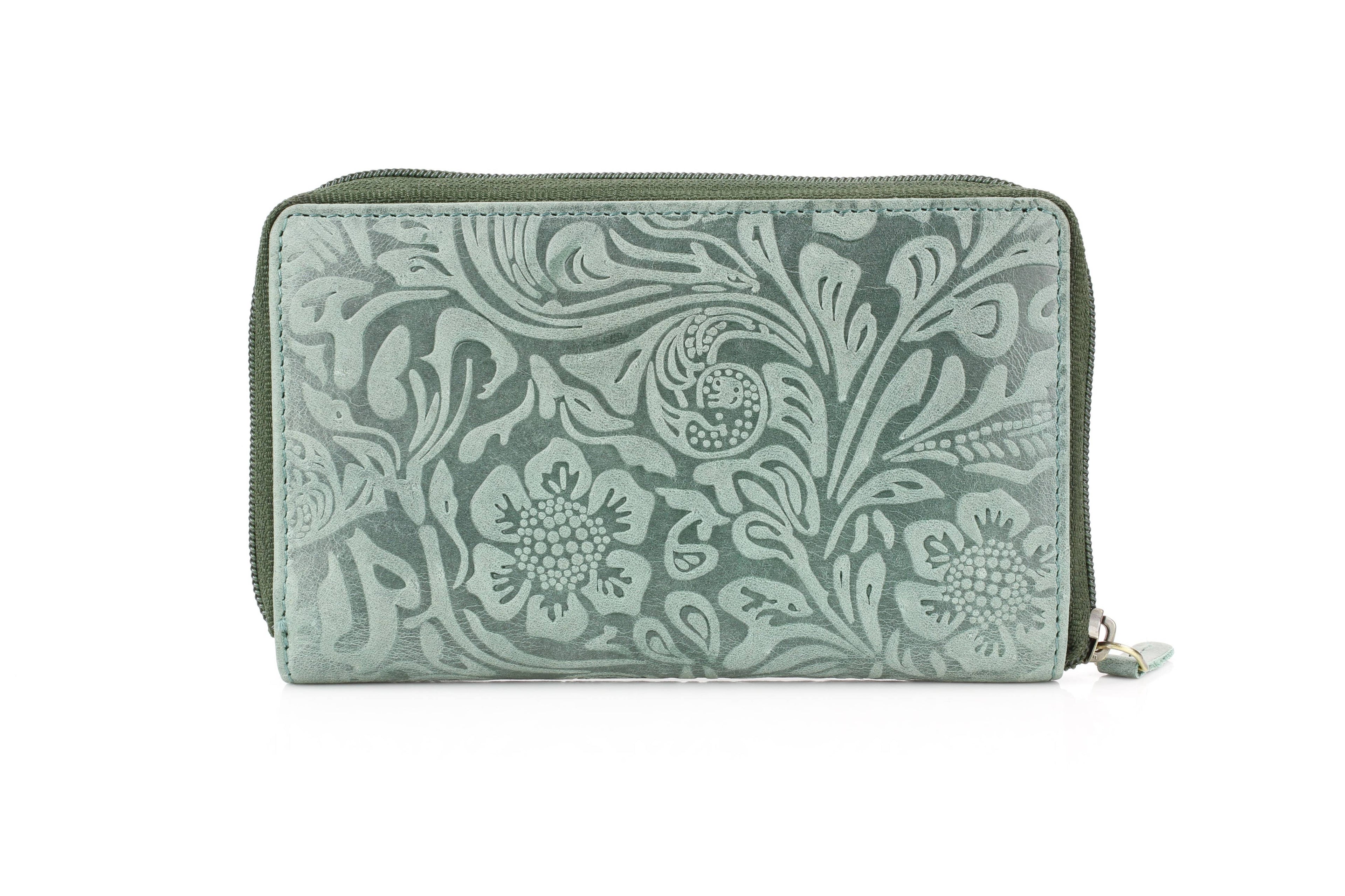 Zip Around Filigree Womens Wallet Clutch ABLW 41-25203