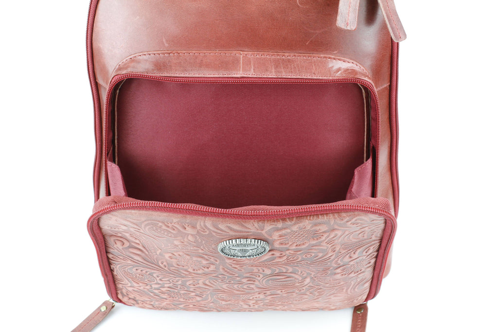 AB Zip Sling Backpack Filigree Front ABHB 41-26103