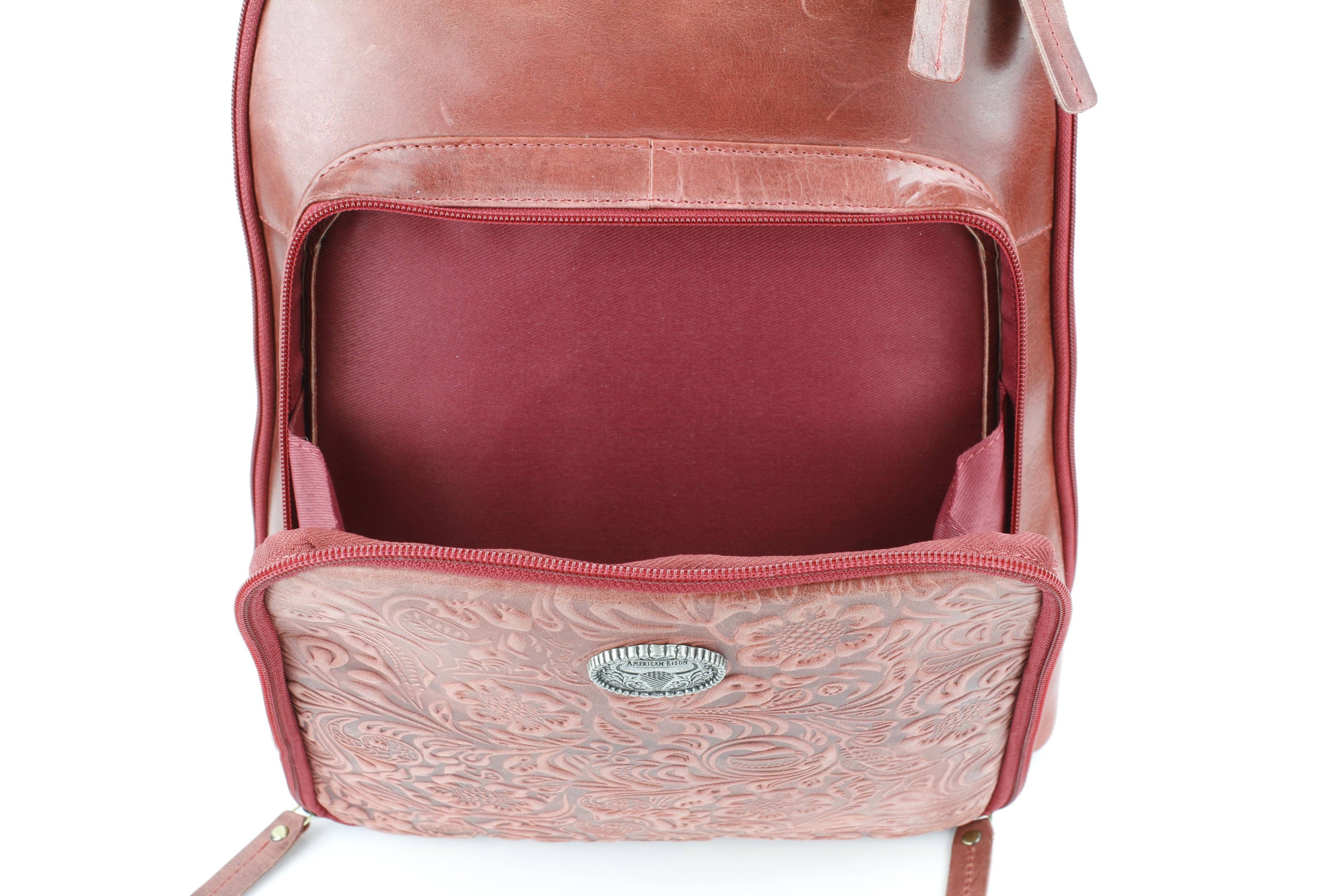 AB Zip Sling Backpack Filigree Front ABHB 41-26103