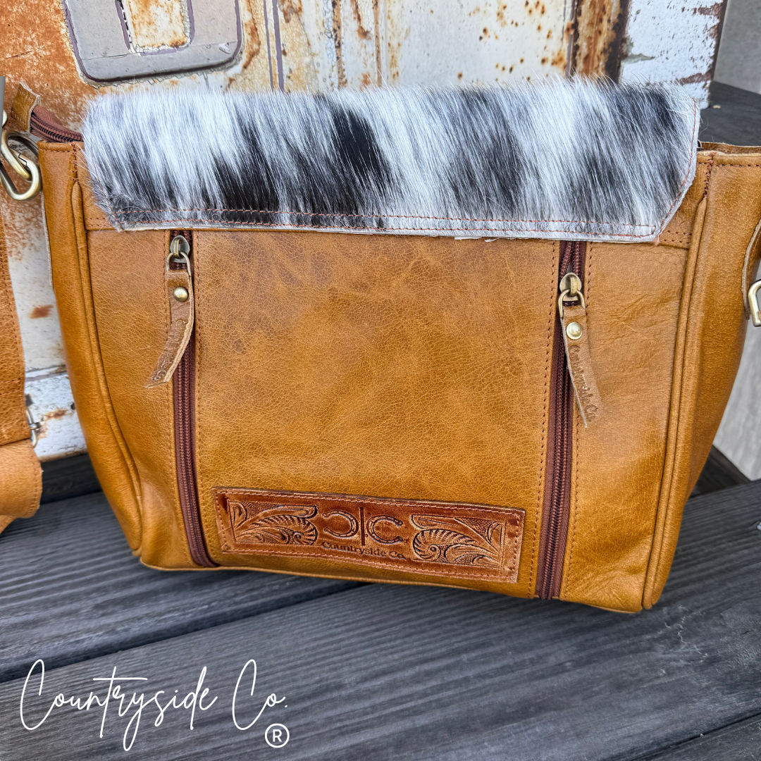 Willow Cowhide Leather Purse