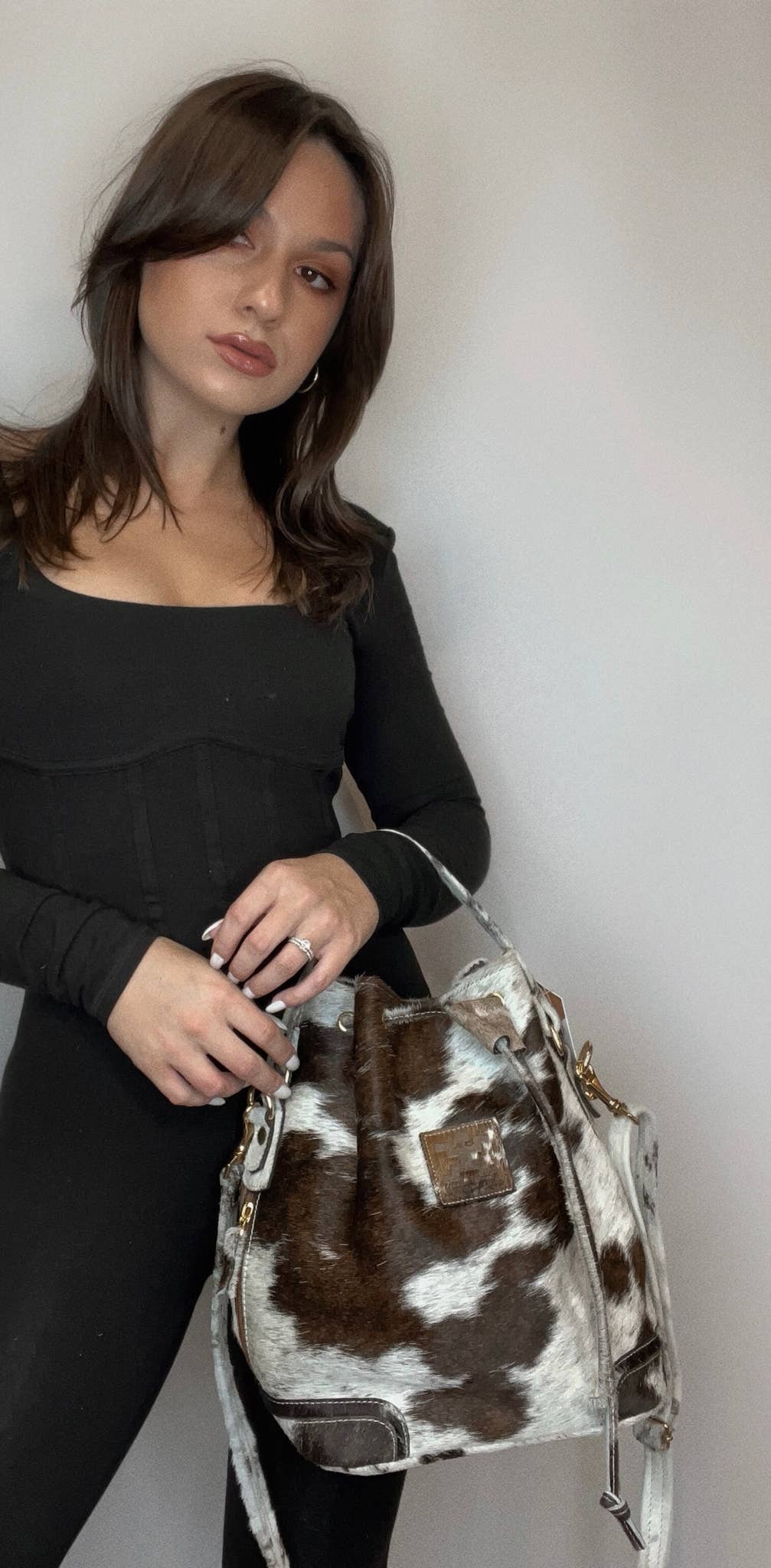 Jessicana Medium Handbag Fur