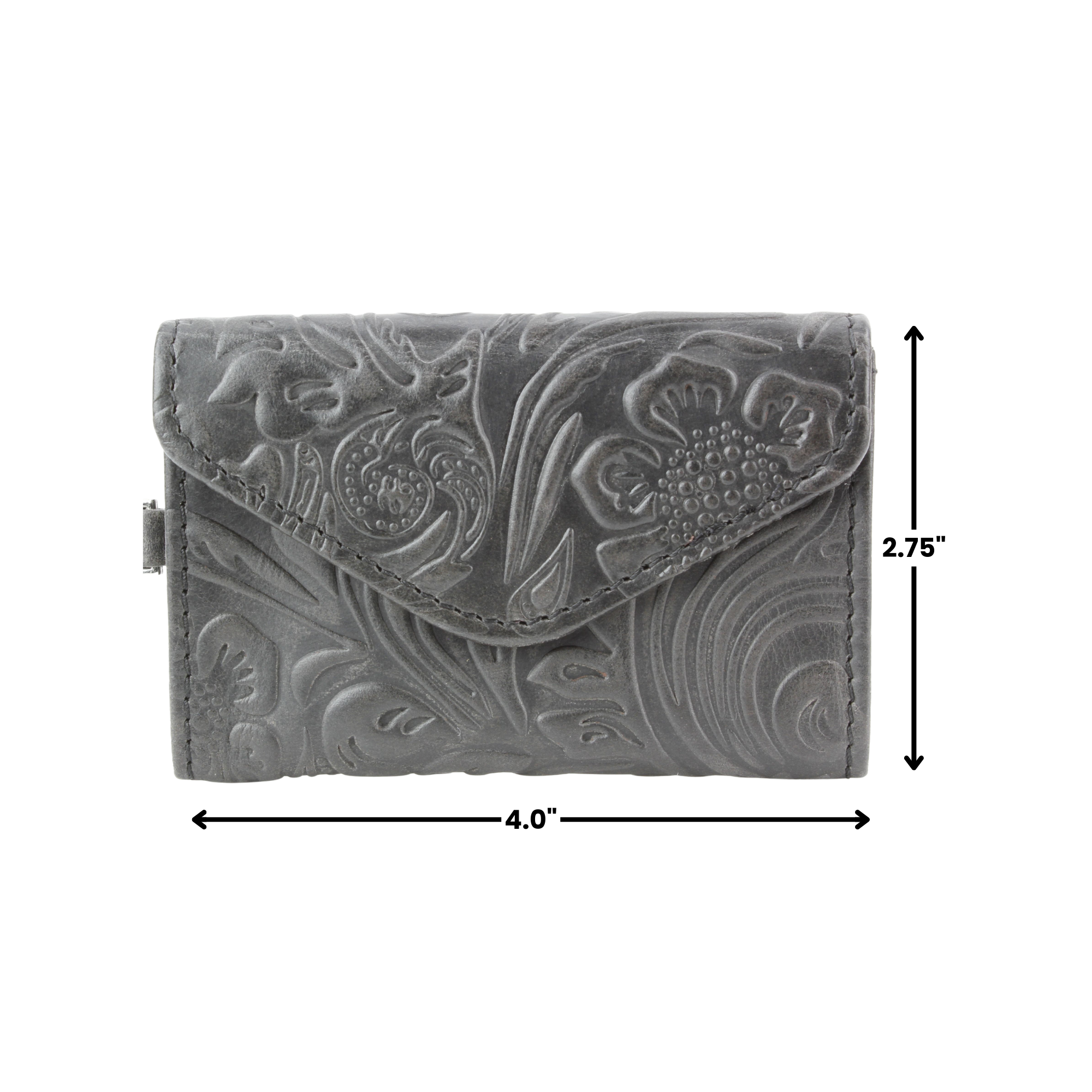 Small Wristlet Floral Filigree Leather ABSLG 41-26102