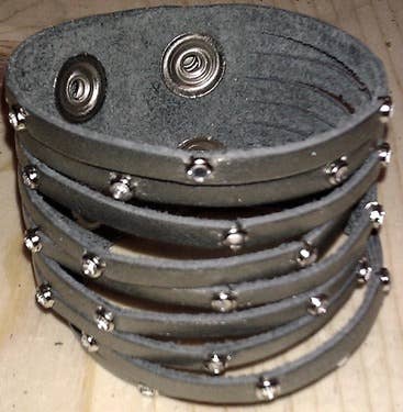 Rae Rhinestoned Fringed Cuff