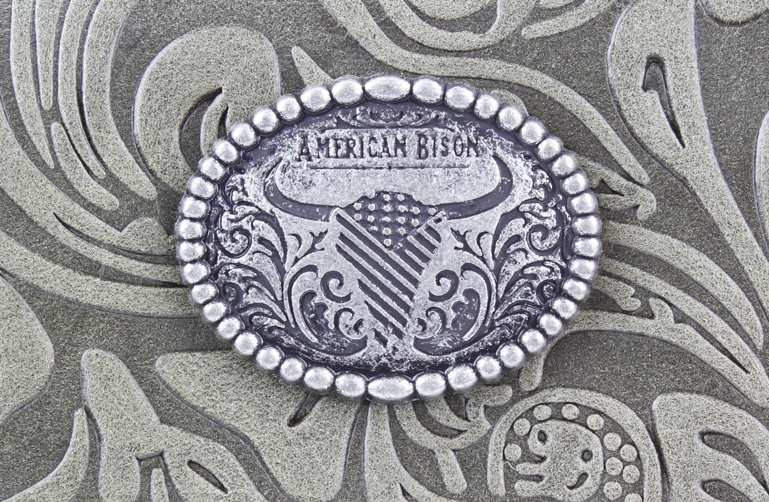 Zip Around Filigree Womens Wallet Clutch ABLW 41-25203