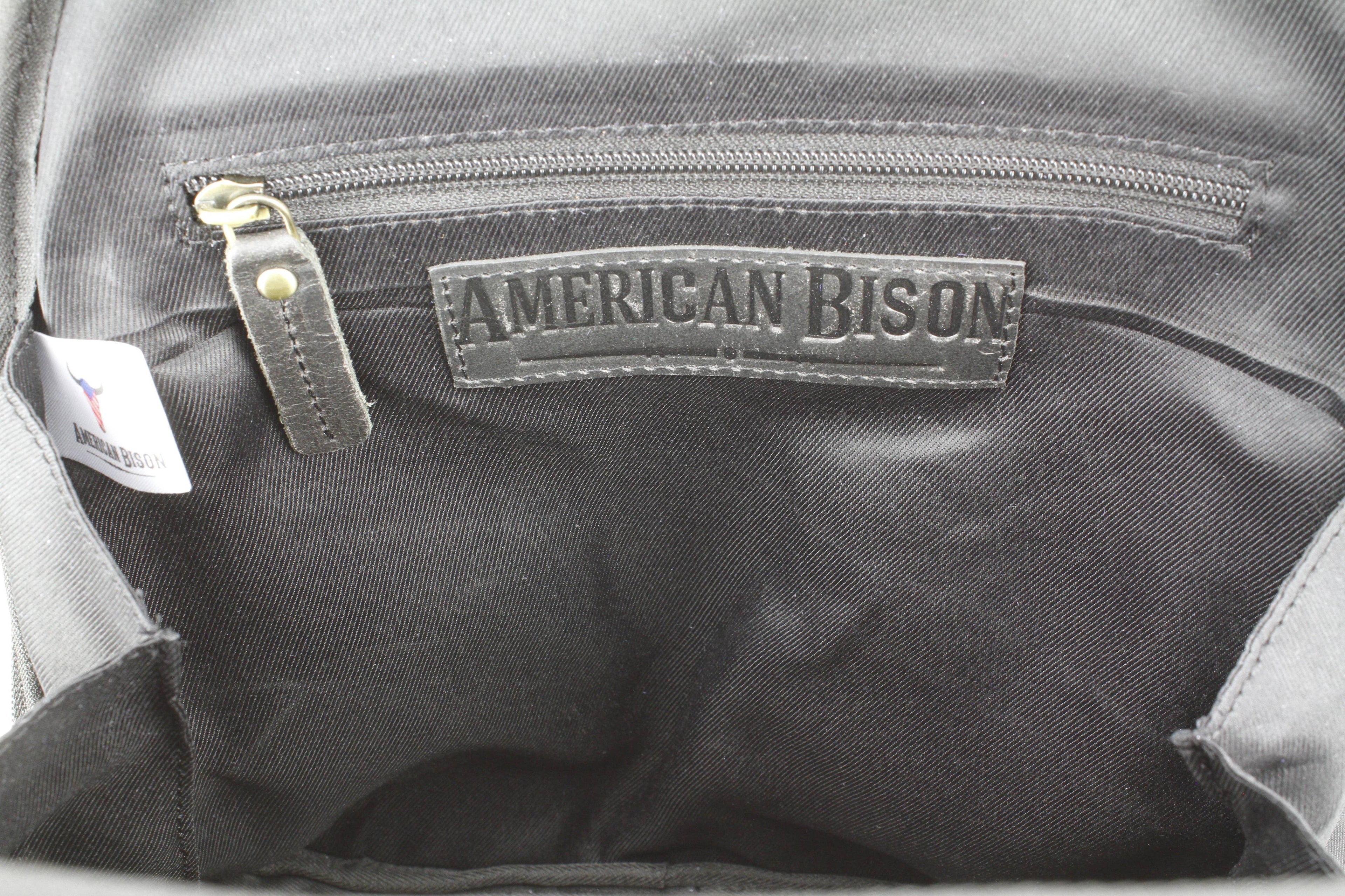 AB Zip Sling Backpack Filigree Front ABHB 41-26103