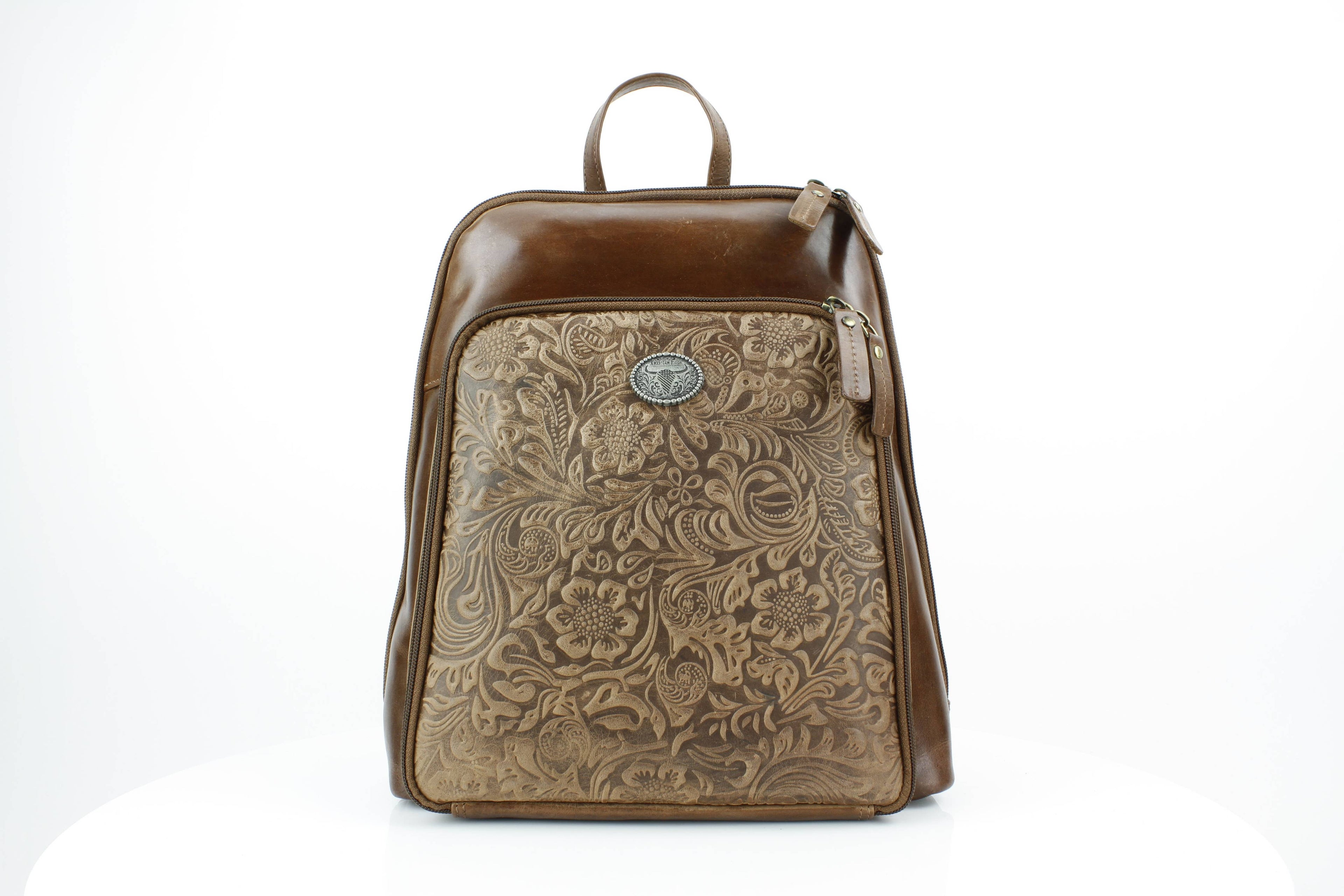 AB Zip Sling Backpack Filigree Front ABHB 41-26103
