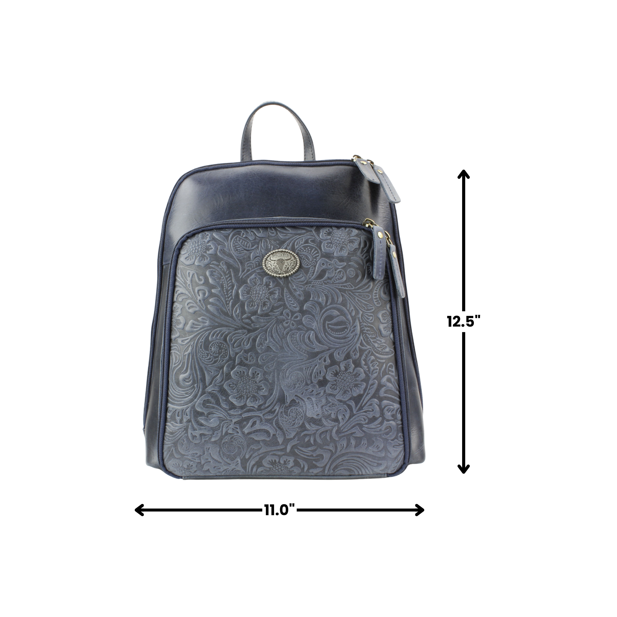 AB Zip Sling Backpack Filigree Front ABHB 41-26103