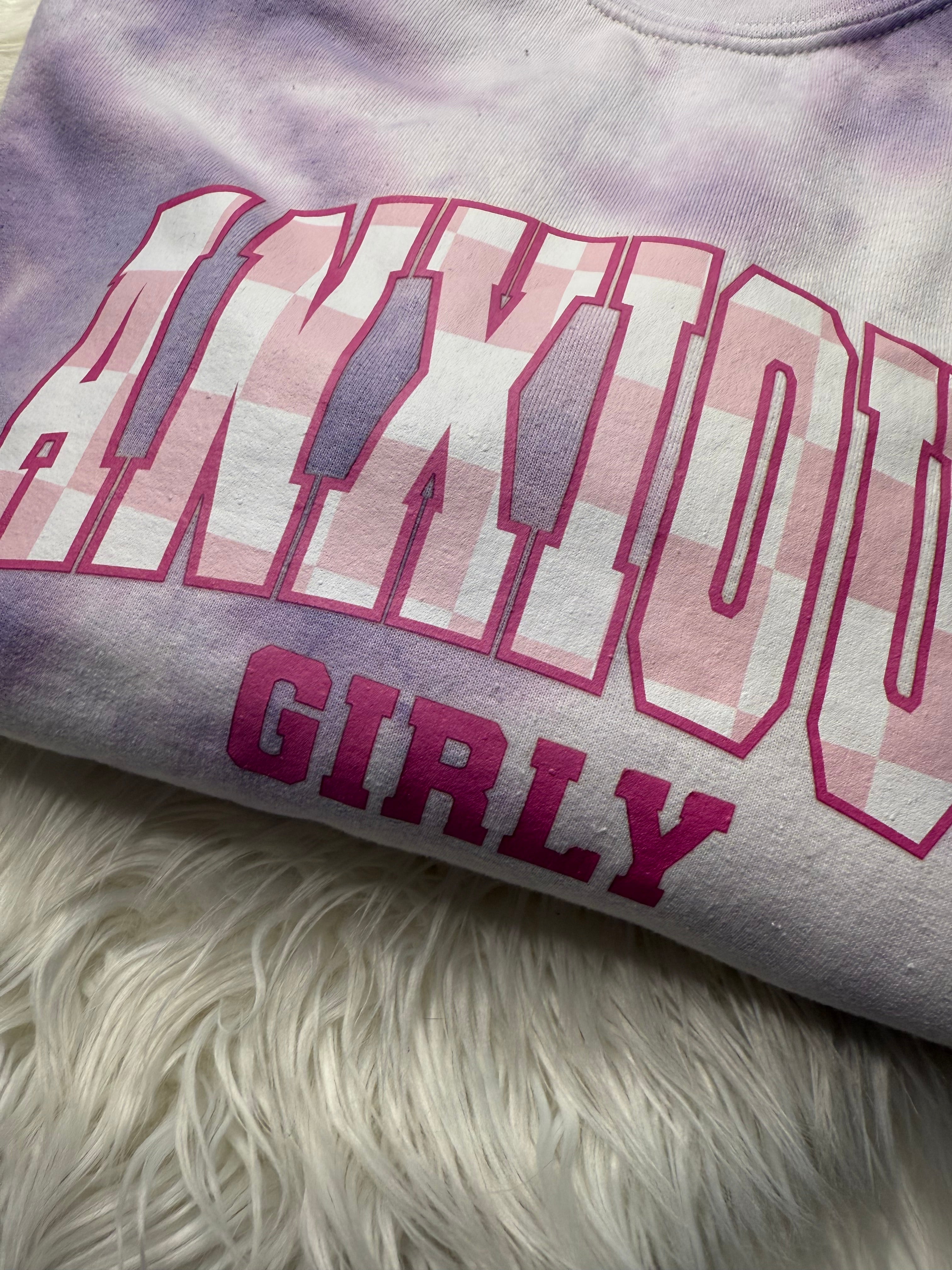 Anxious girly crewneck