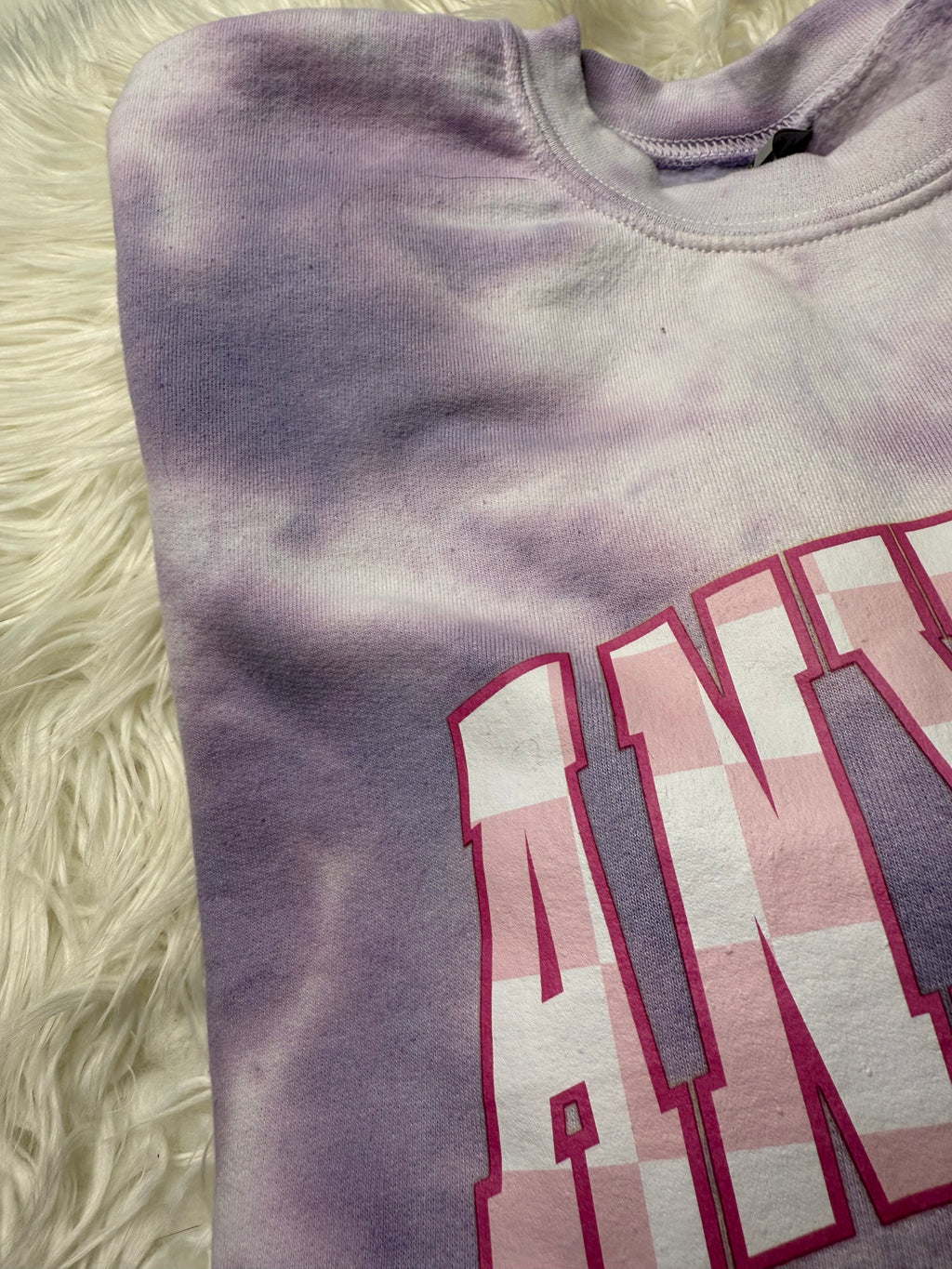 Anxious girly crewneck