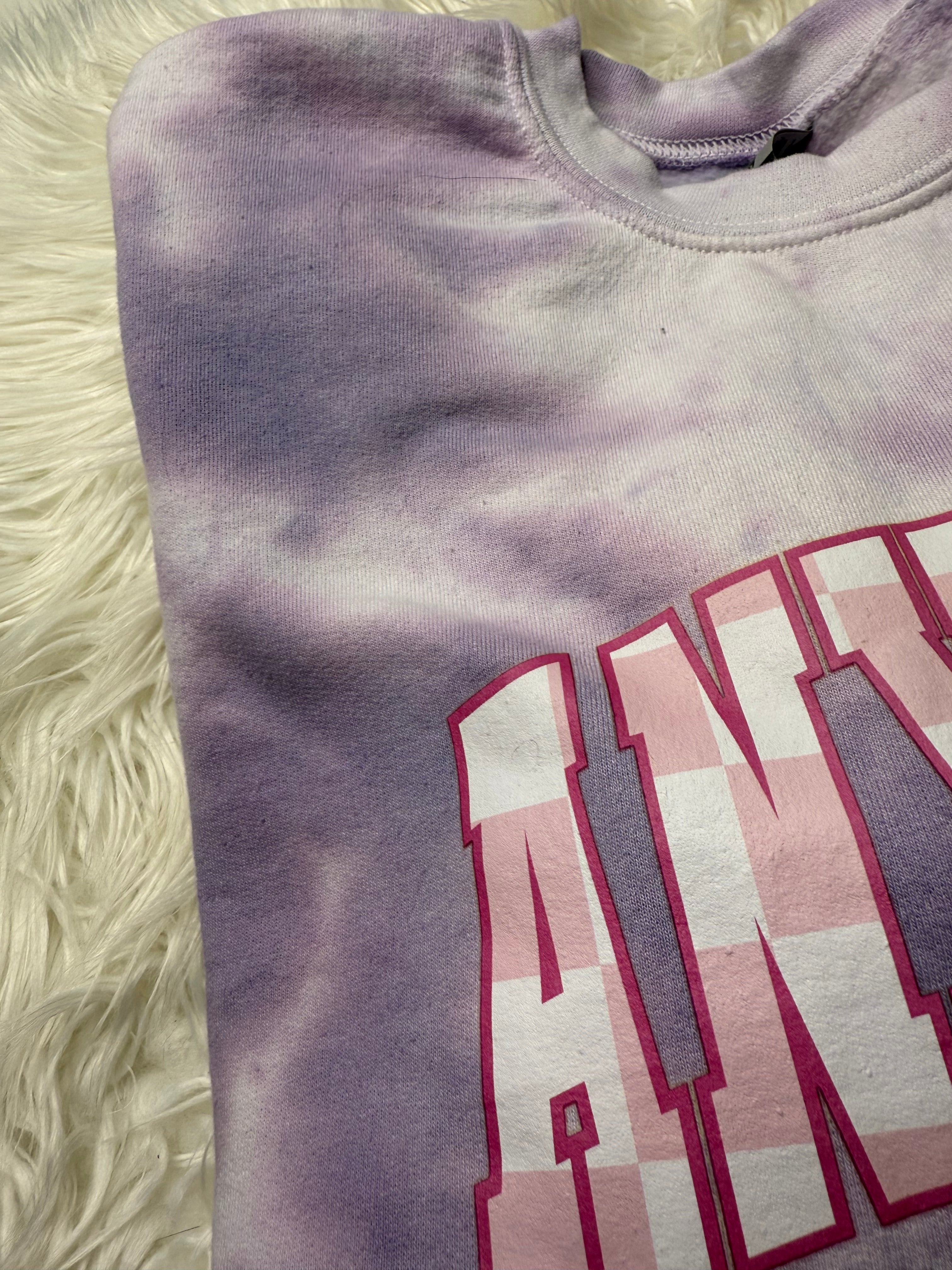 Anxious girly crewneck
