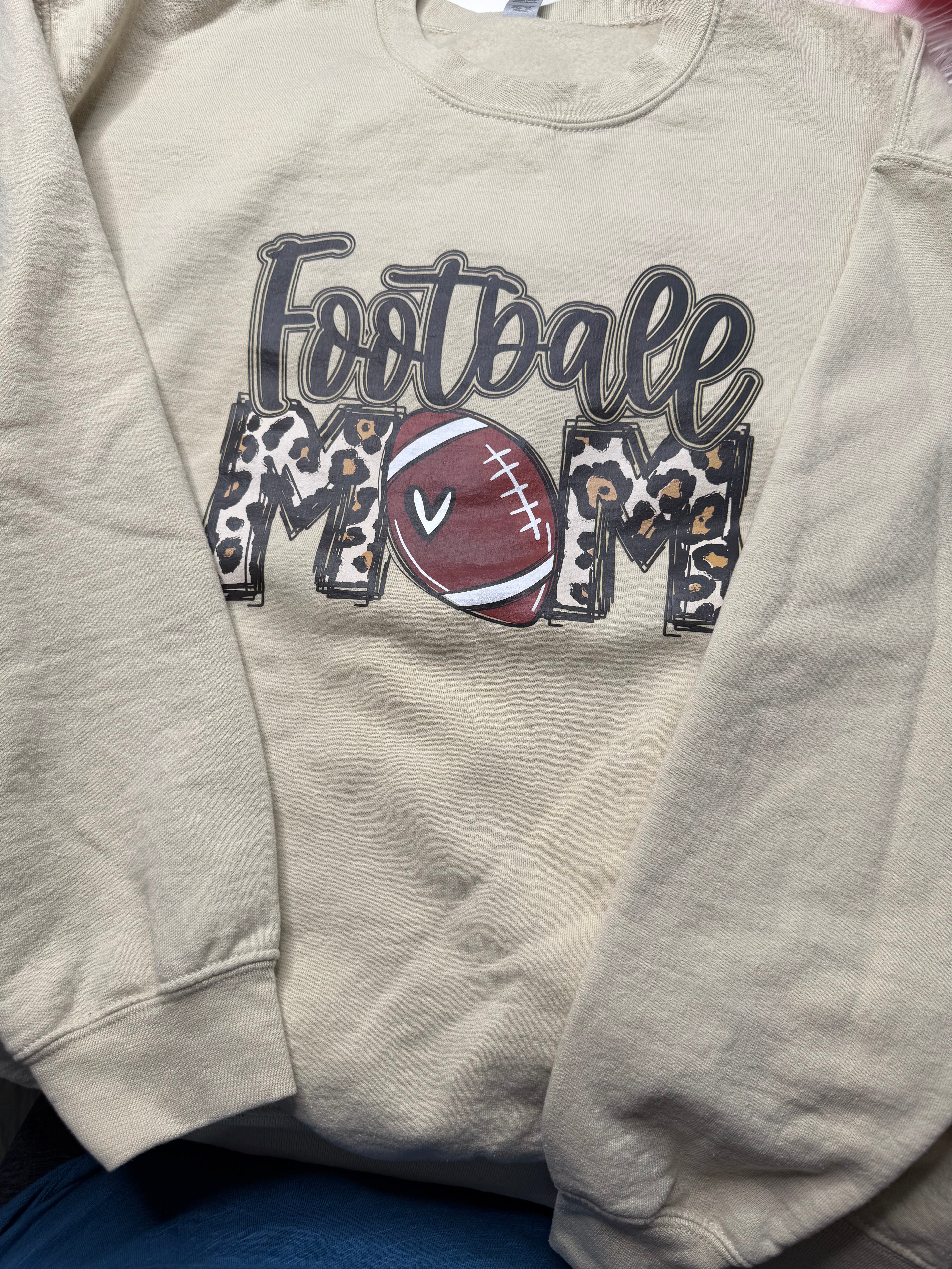 Football Mom crewnneck