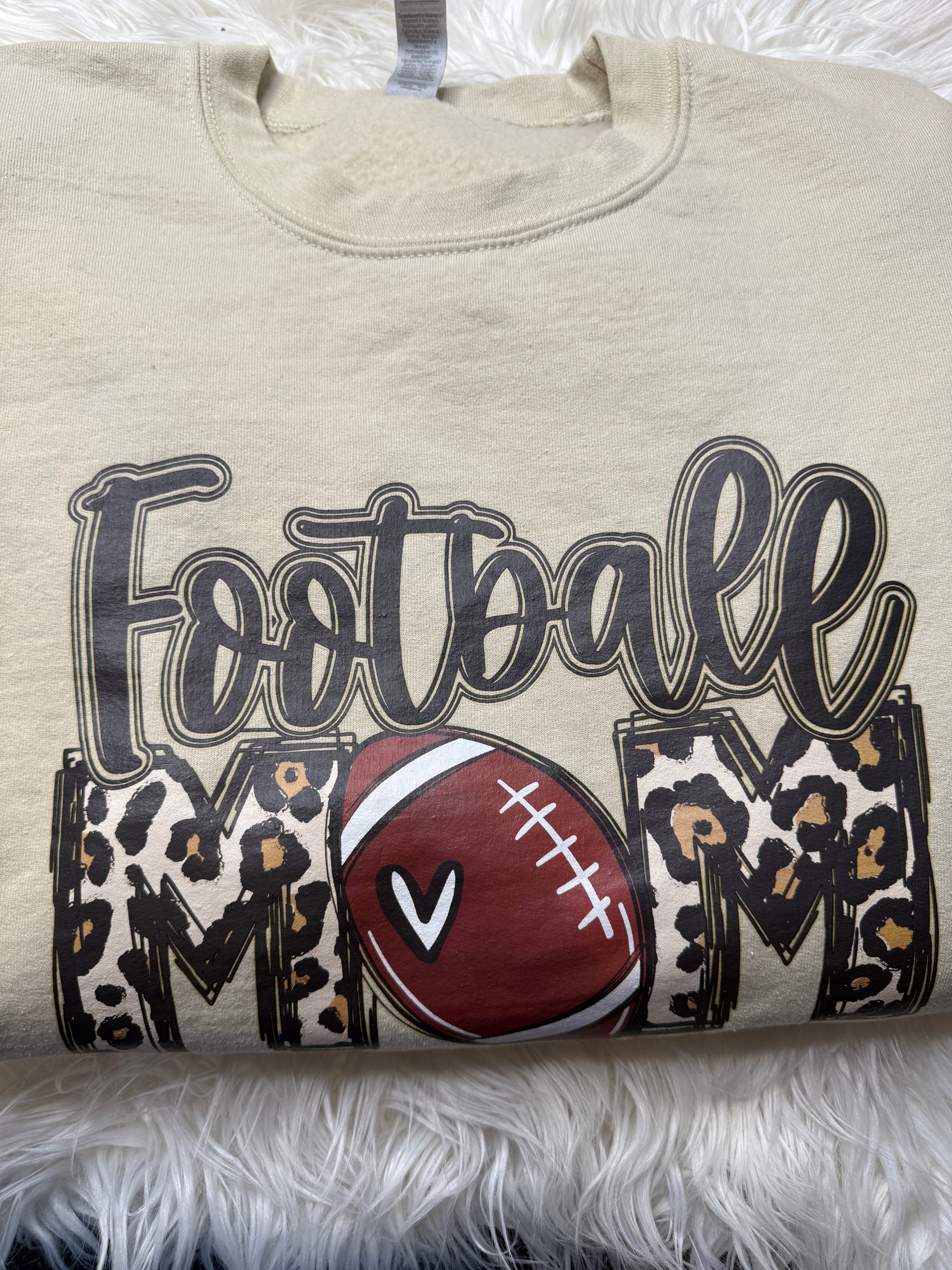 Football Mom crewnneck