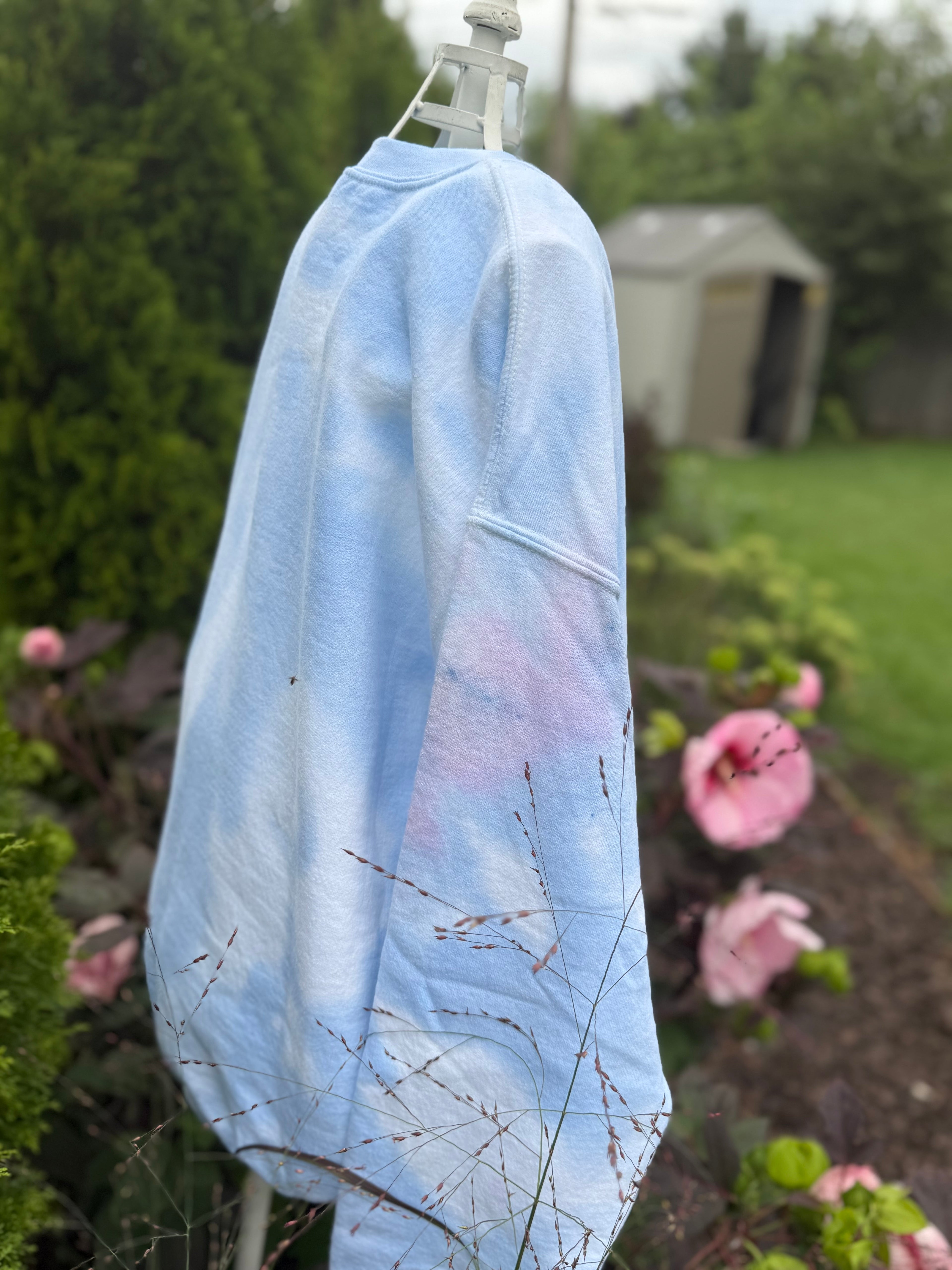 Neon Ghost Bleached Sweatshirt