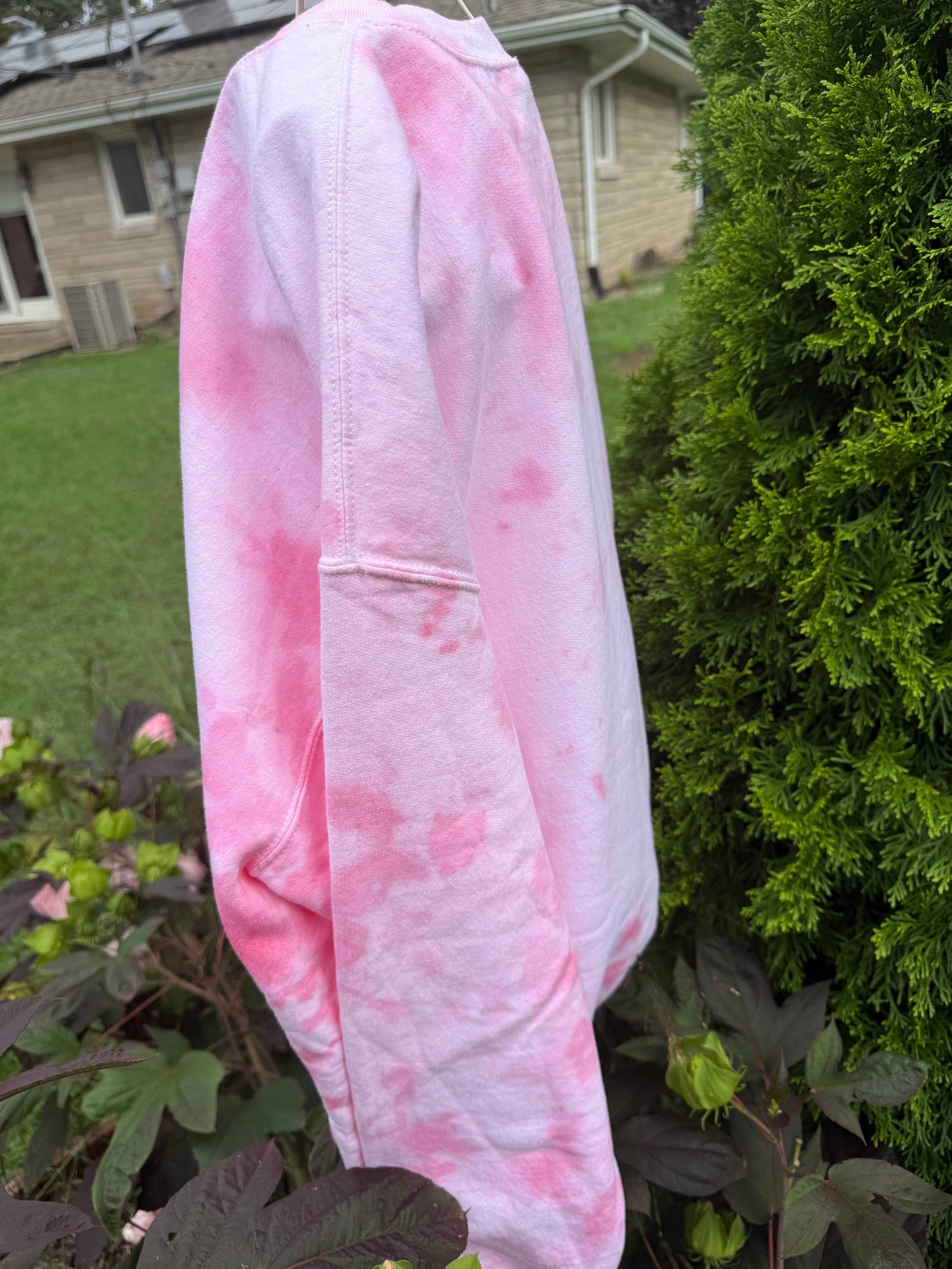 Pink Pumpkin and Couquette Sweatshirt