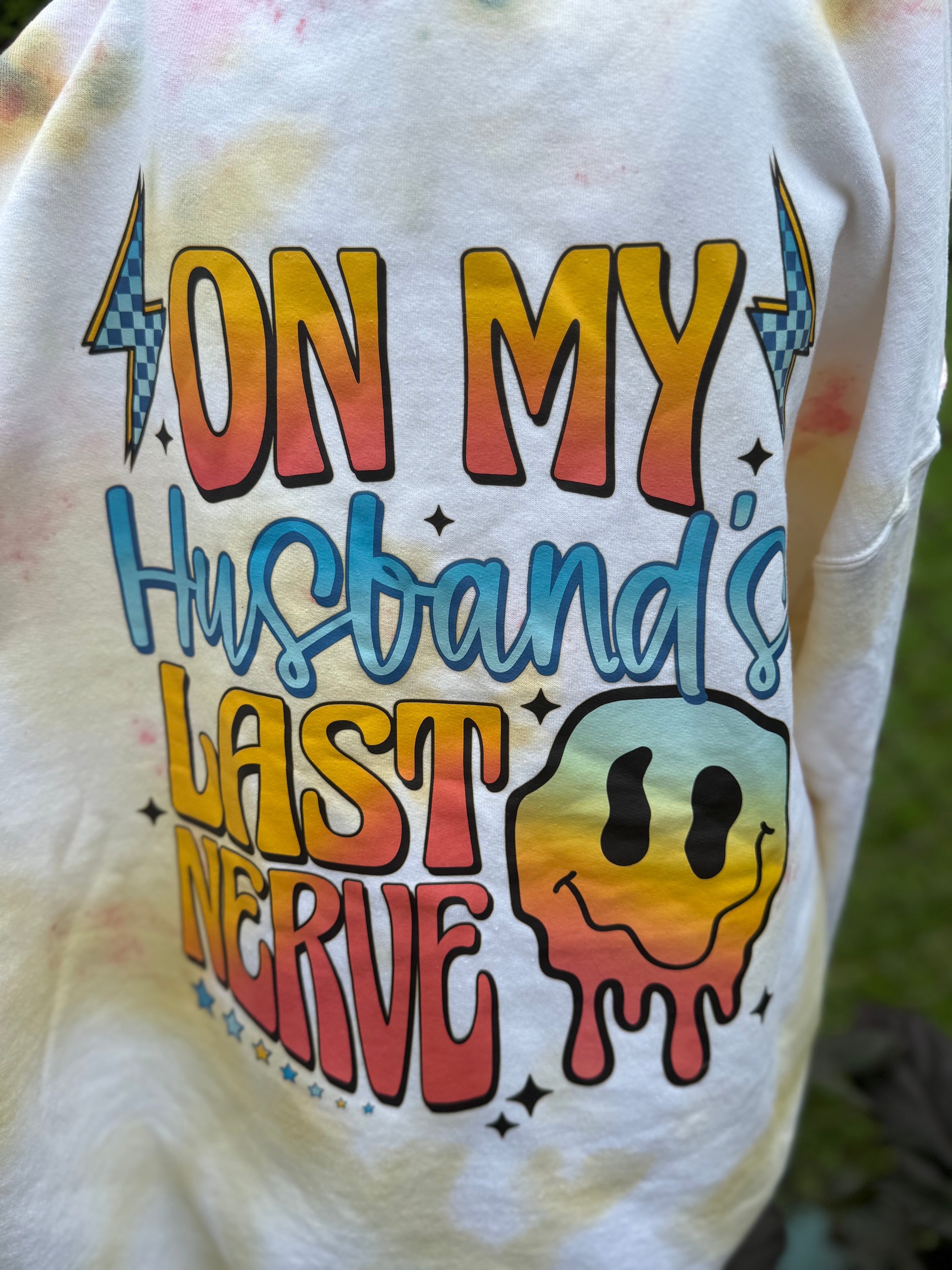 On My Husbands Last Nerve Sweatshirt