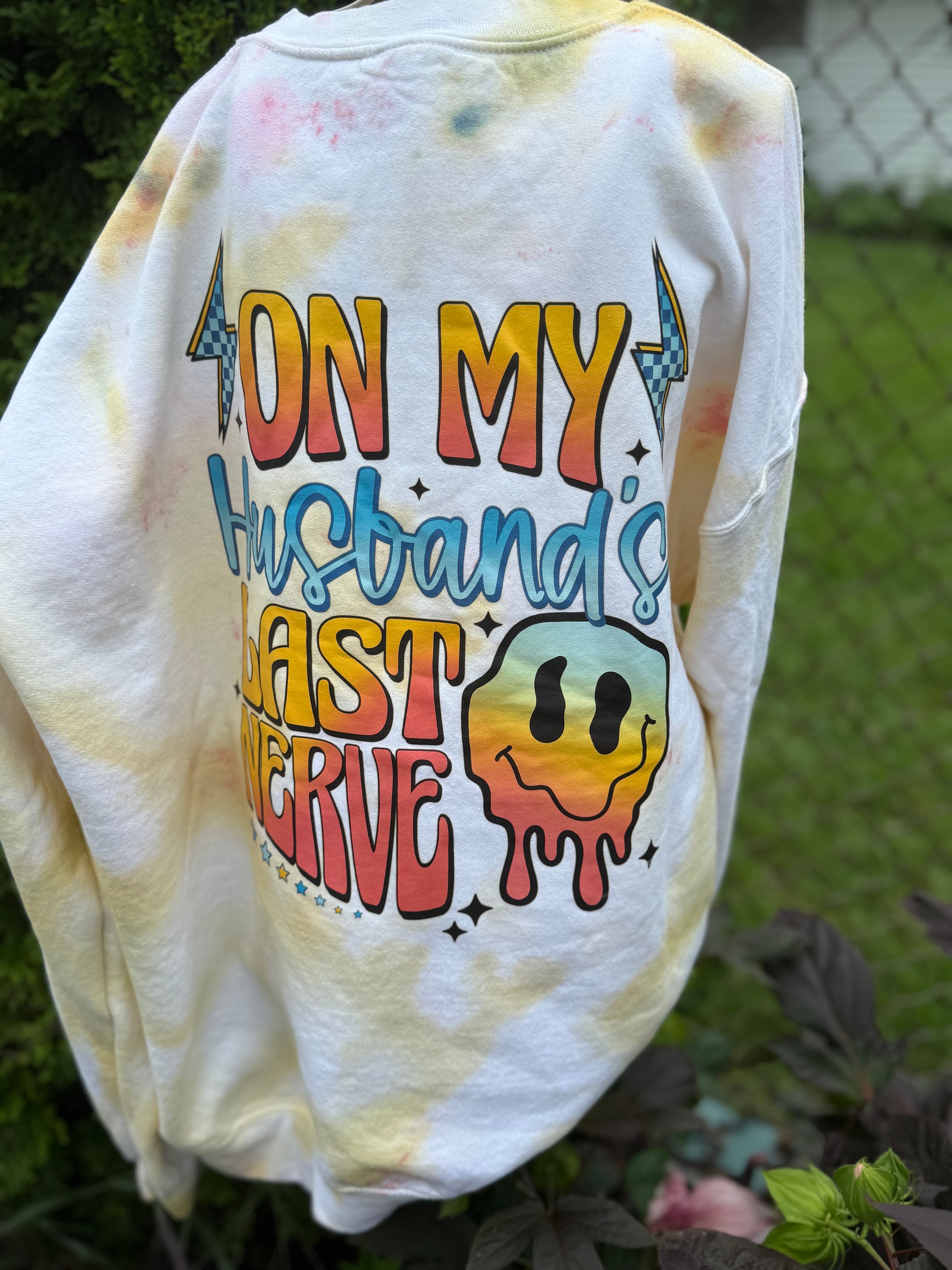 On My Husbands Last Nerve Sweatshirt
