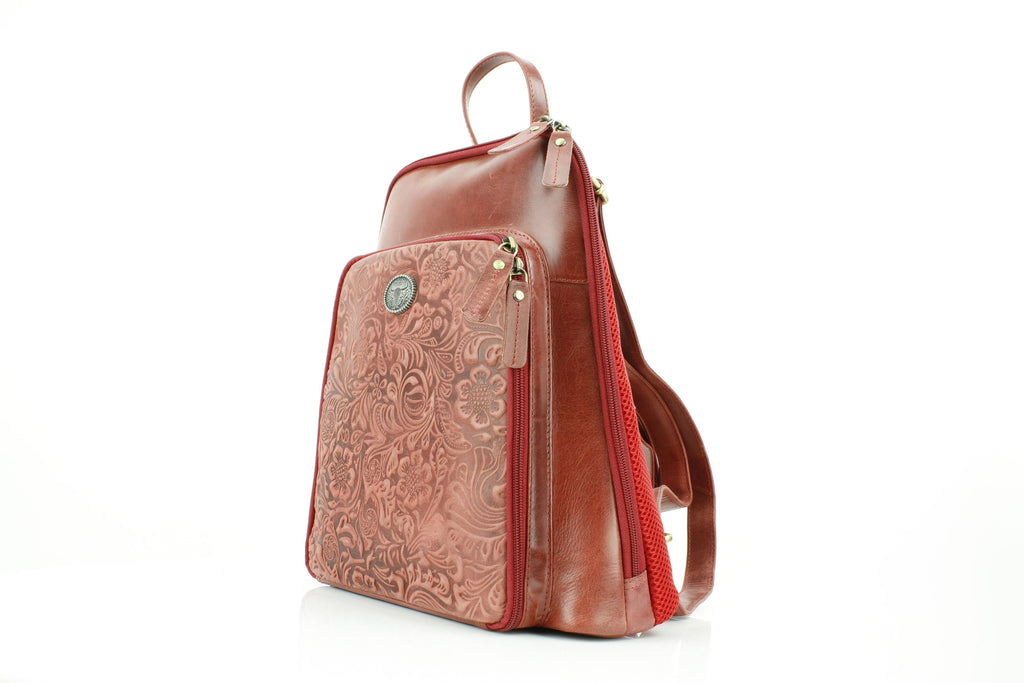AB Zip Sling Backpack Filigree Front ABHB 41-26103