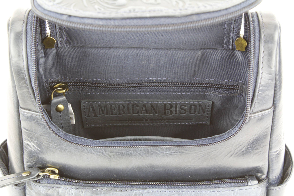 AB Small Zip Sling Backpack Filigree ABHB 41-26104