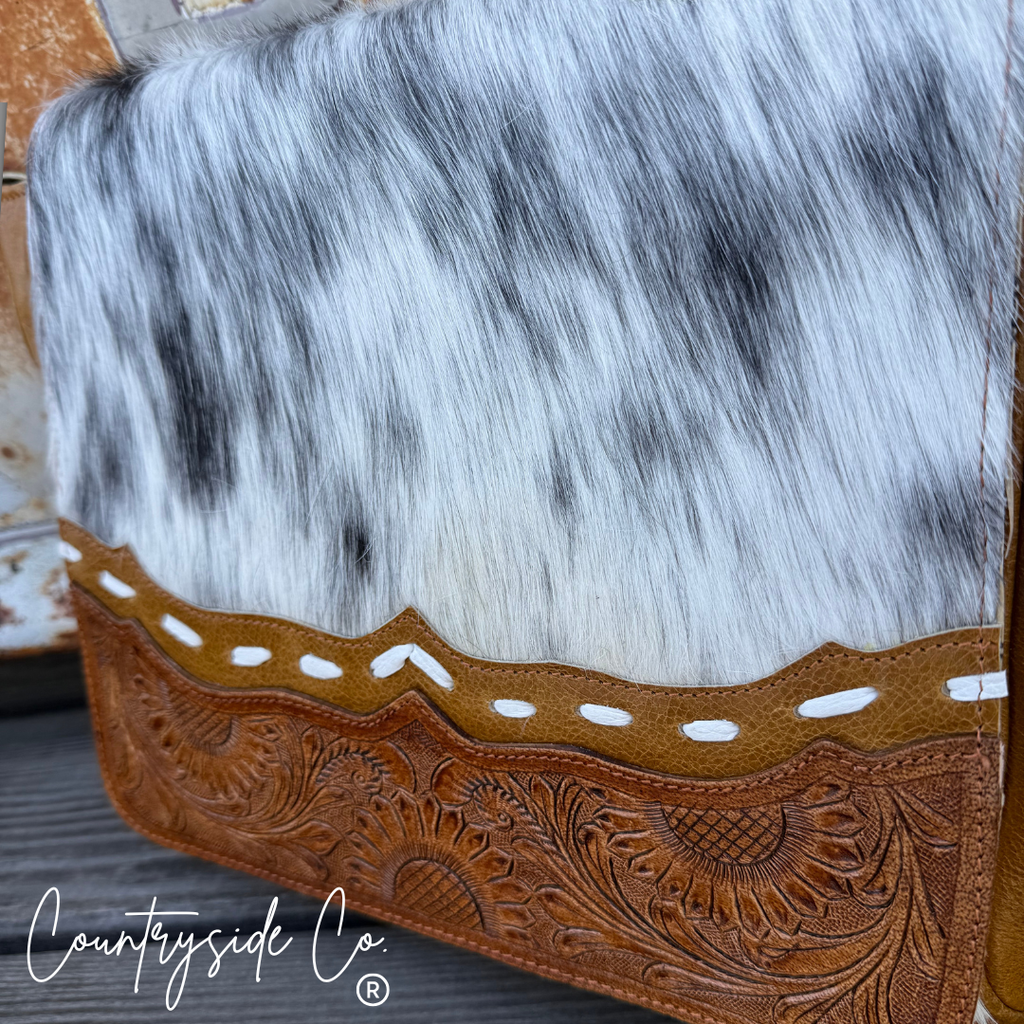 Willow Cowhide Leather Purse