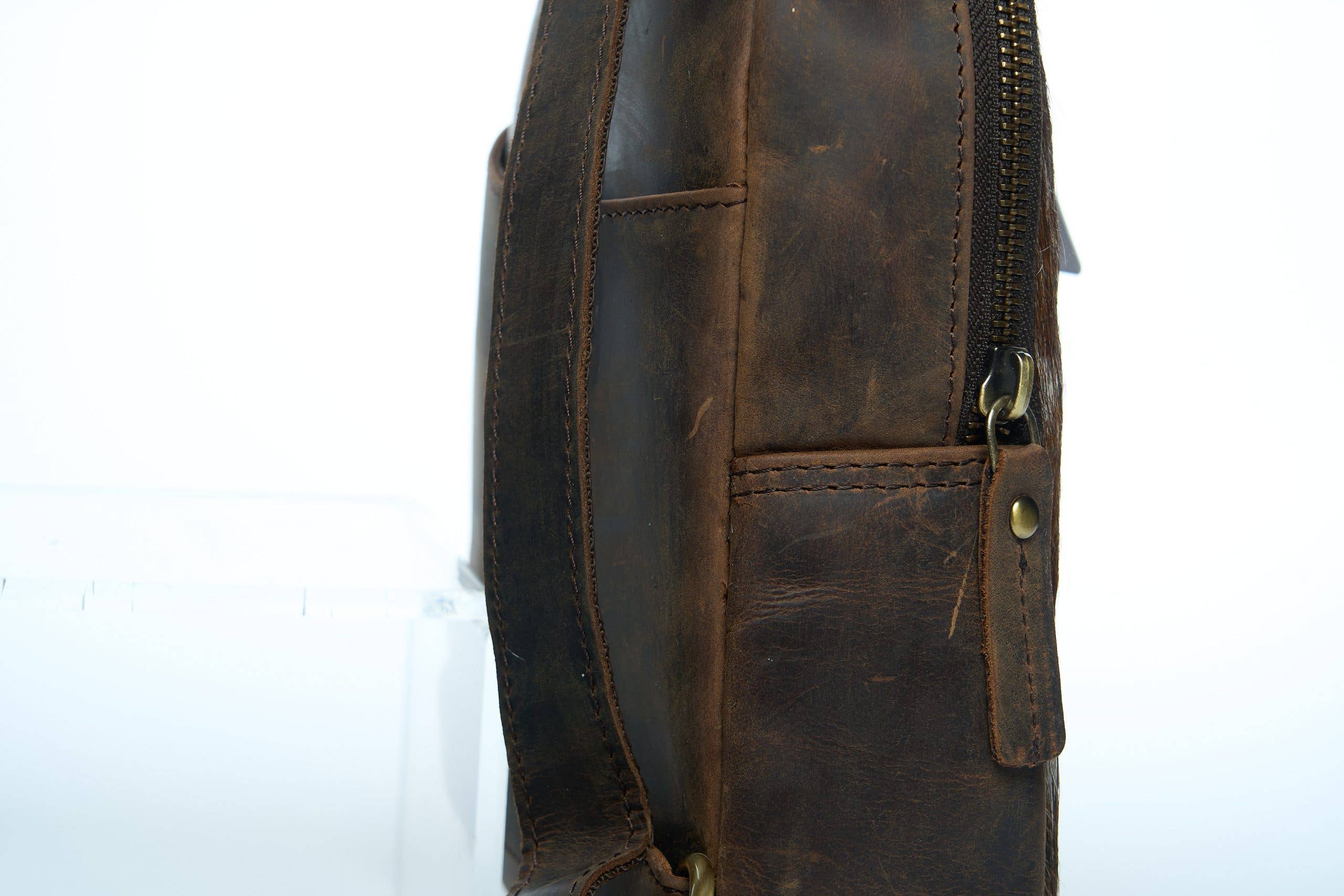 American Bison Hair-on-Hide Chest Bag ABHB 41-26211