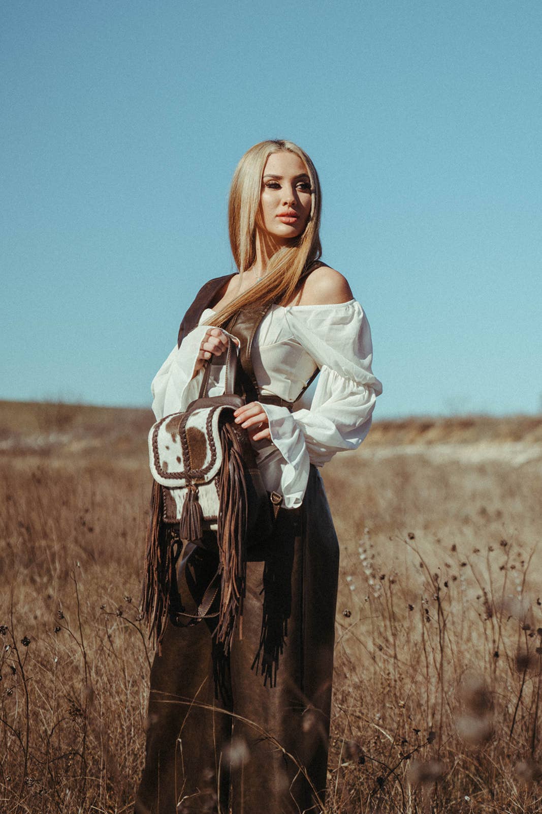 The Jackson Cowhide Backpack