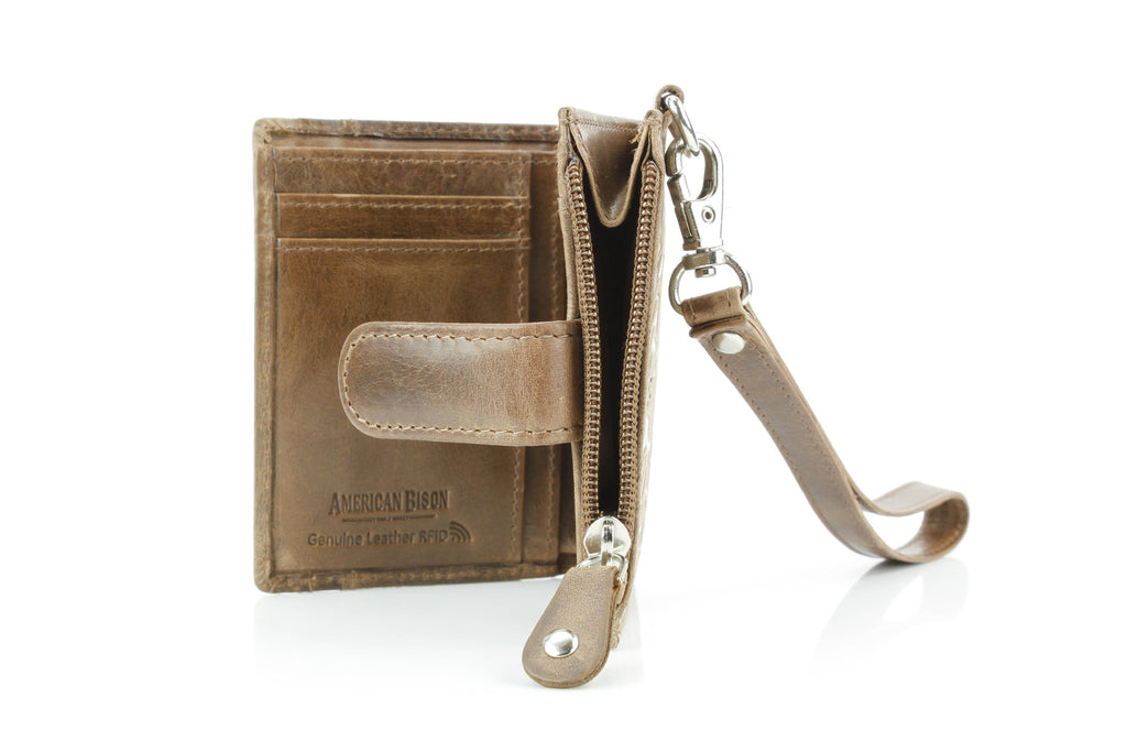 Small Foldover Floral Filigree Wristlet ABSLG 41-26103