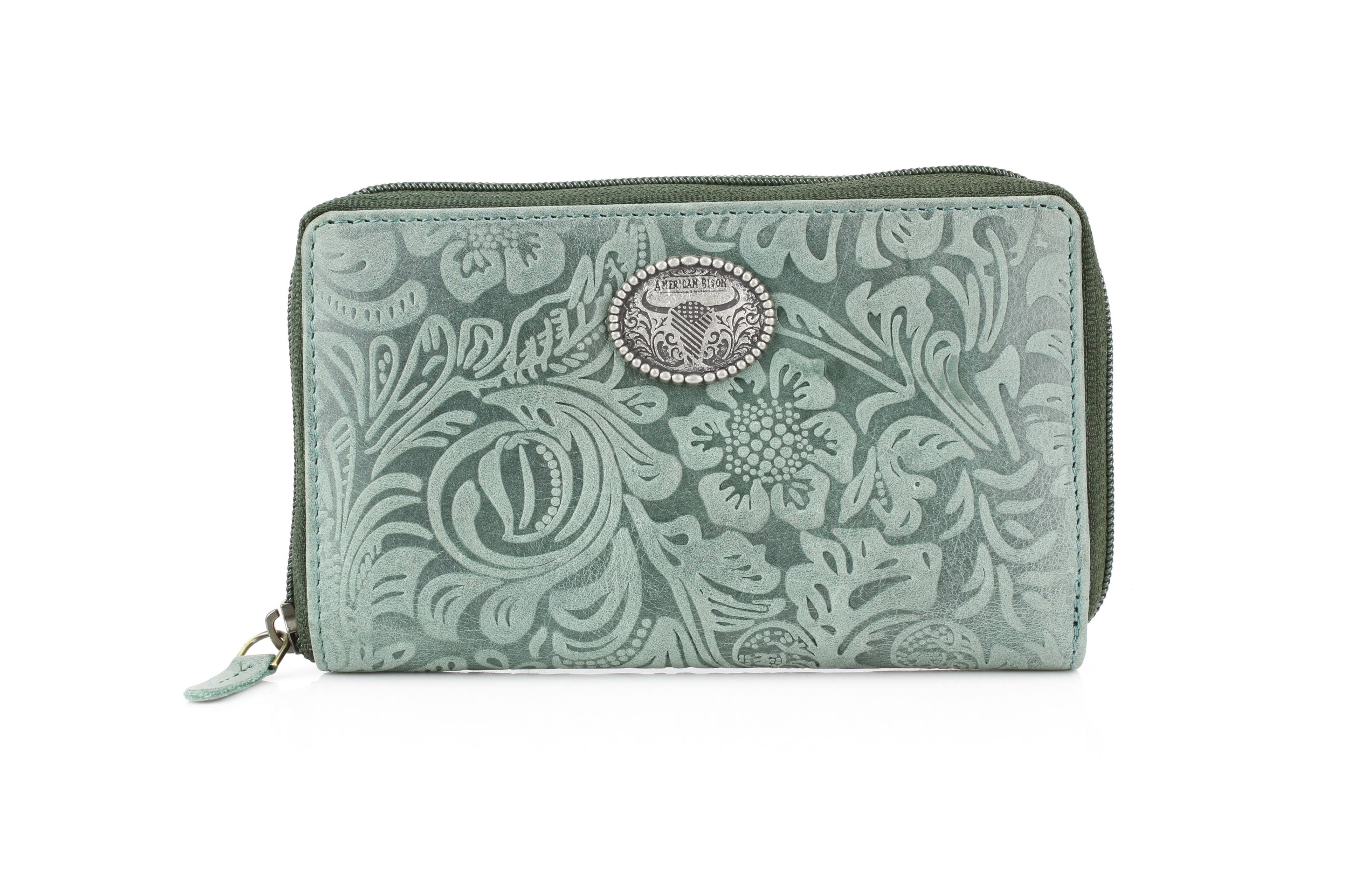 Zip Around Filigree Womens Wallet Clutch ABLW 41-25203