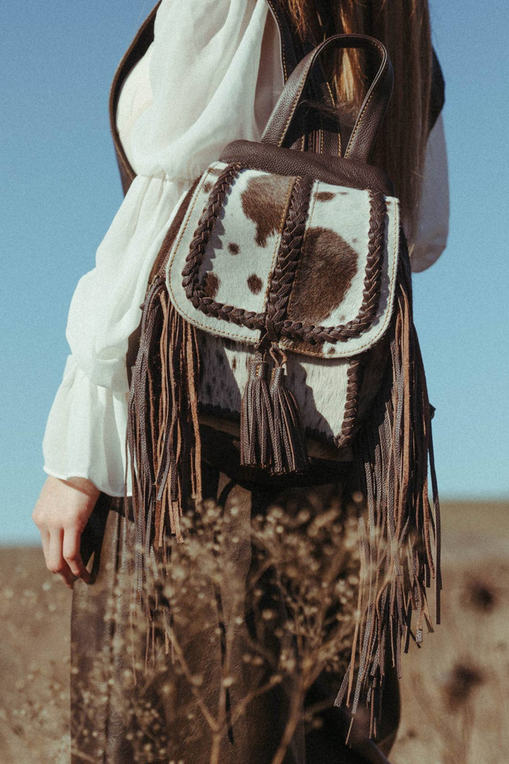 The Jackson Cowhide Backpack