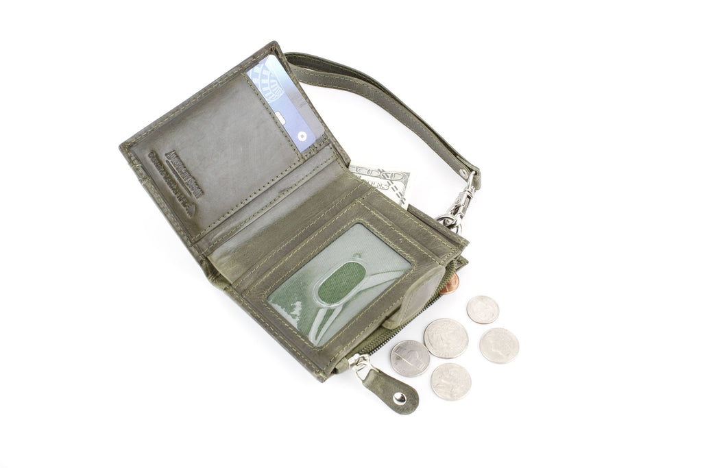 Small Foldover Floral Filigree Wristlet ABSLG 41-26103